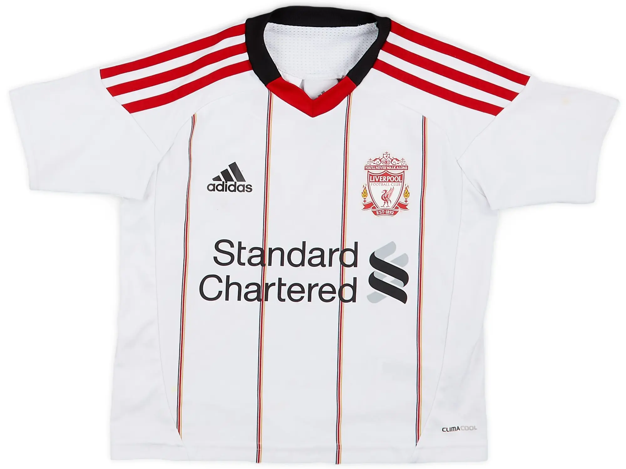 adidas 2010-11 Liverpool Away Shirt - 6/10 - (3-4 Years)