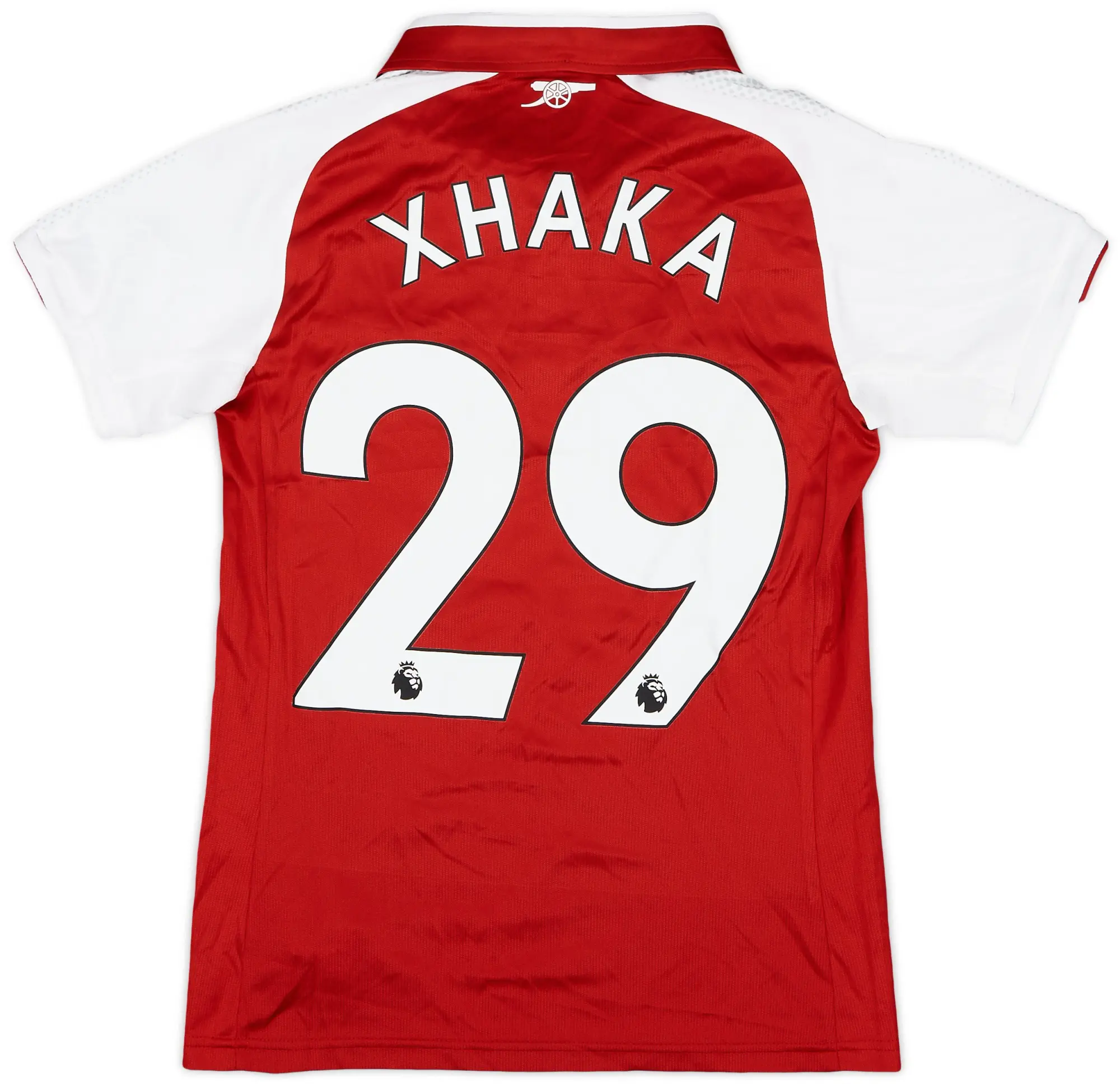 Puma 2017-18 Arsenal Home Shirt Xhaka #29 - 9/10 - (Women's S)