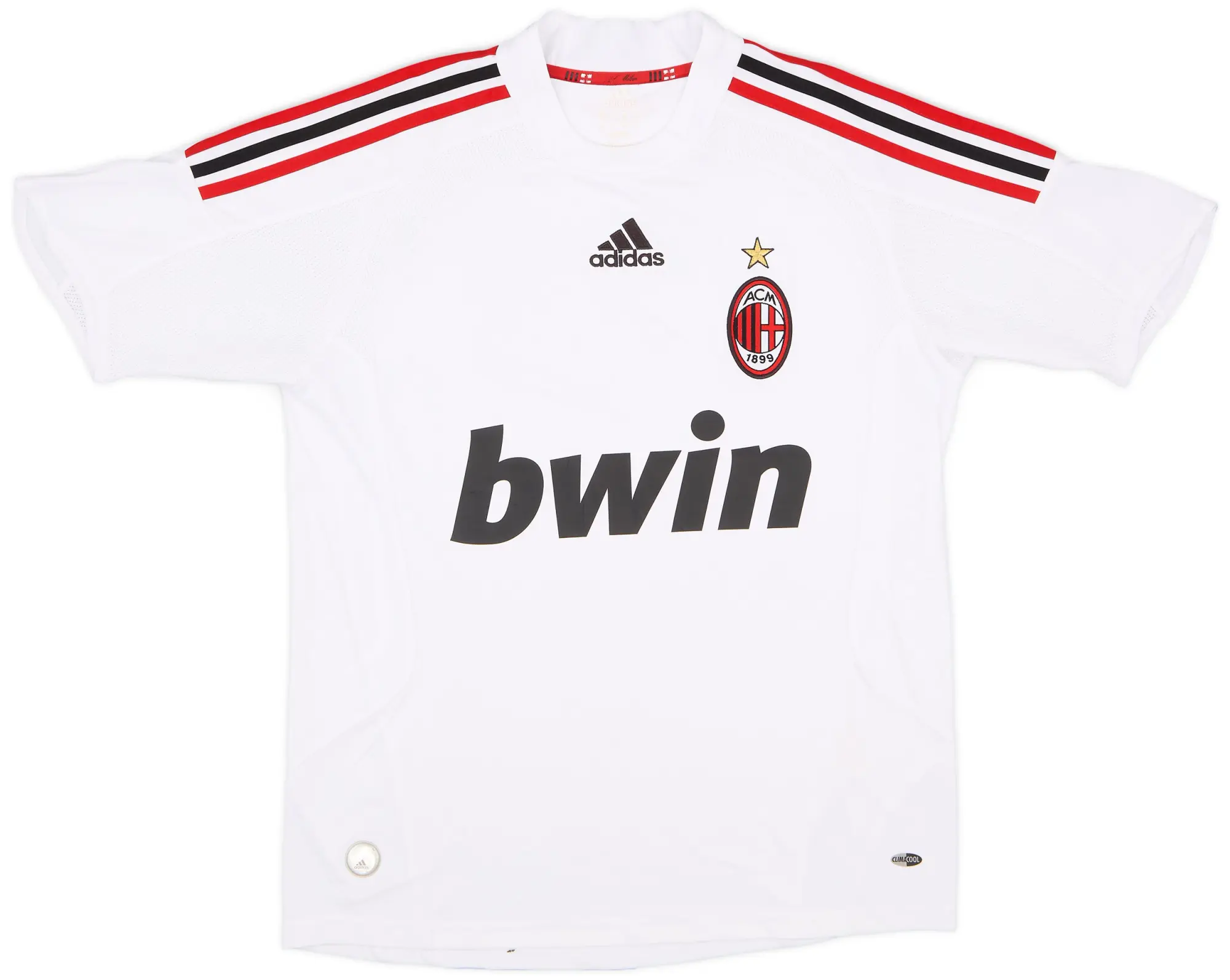 2008-09 AC Milan adidas Training Shirt - 9/10 - (XL.Boys)