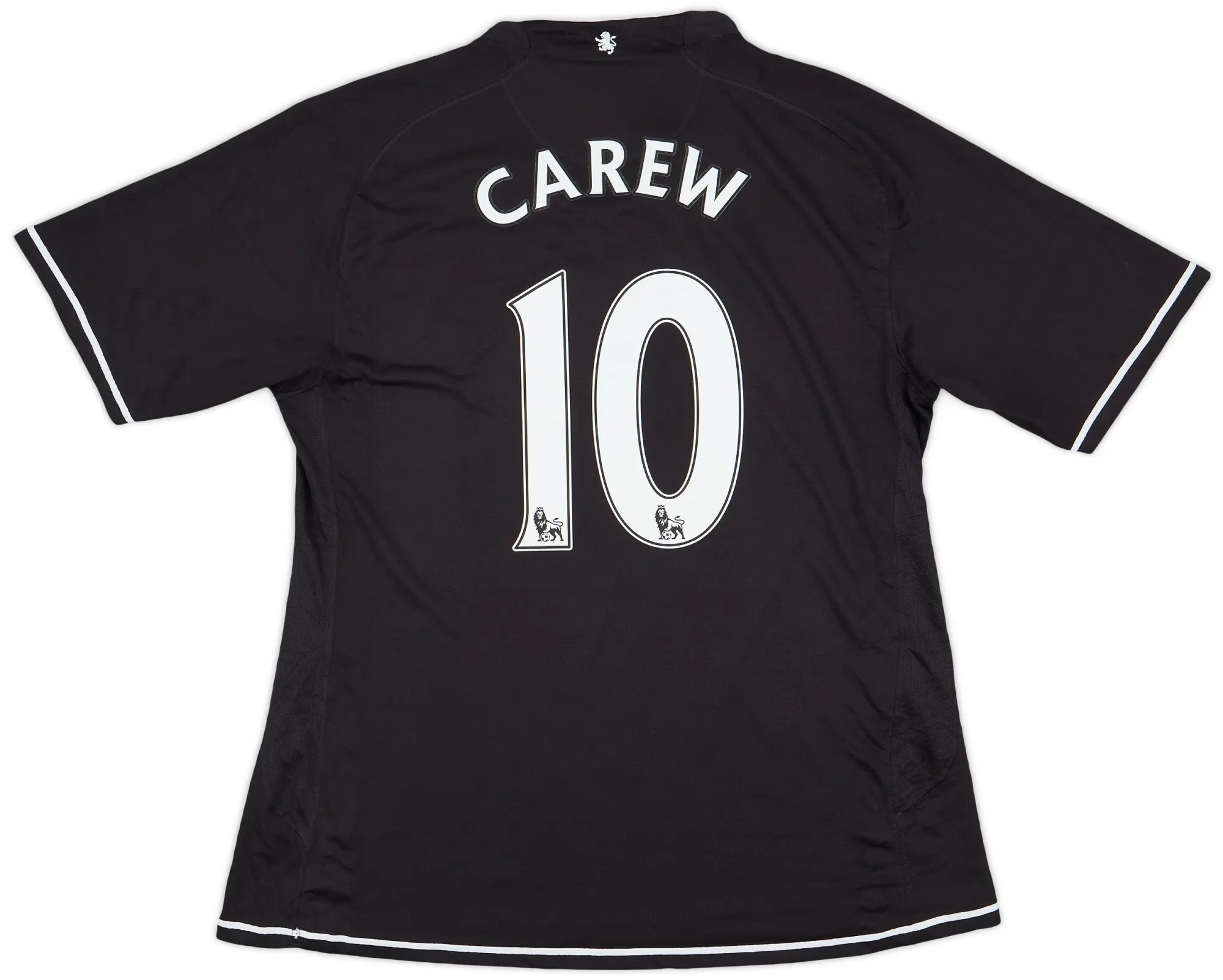 Nike 2007-08 Aston Villa Player Issue Third Shirt Carew #10 - 9/10 - (XL)