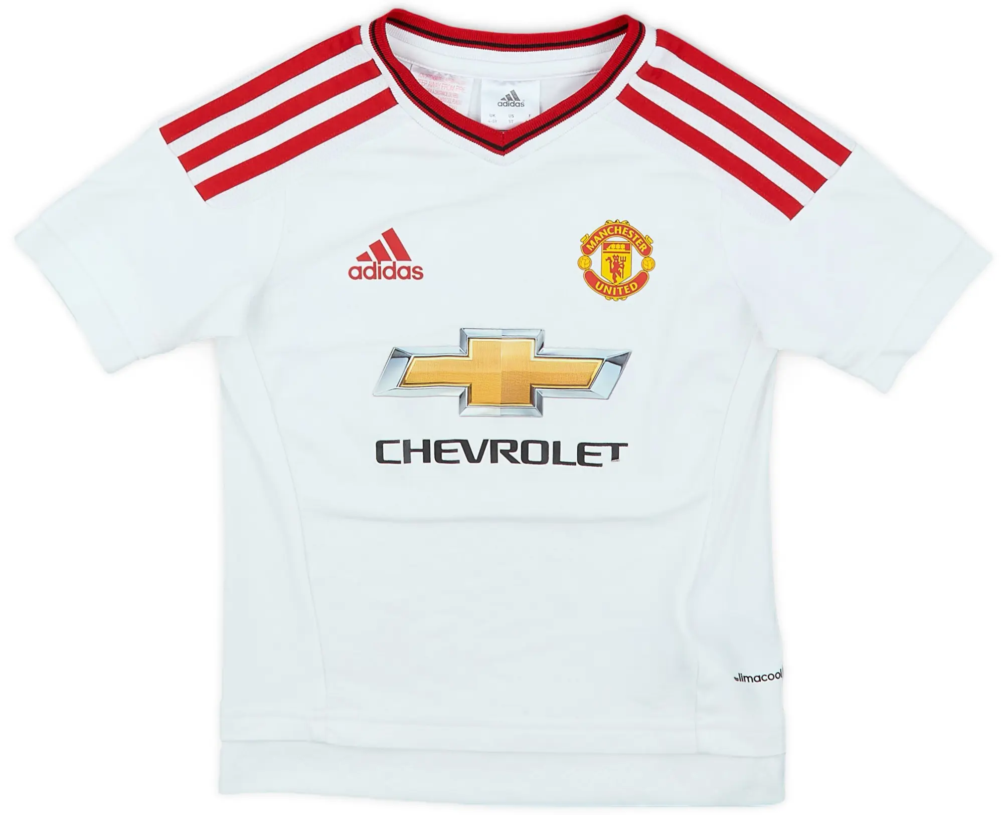 adidas 2015-16 Manchester United Away Shirt - 7/10 - (4-5 Years)