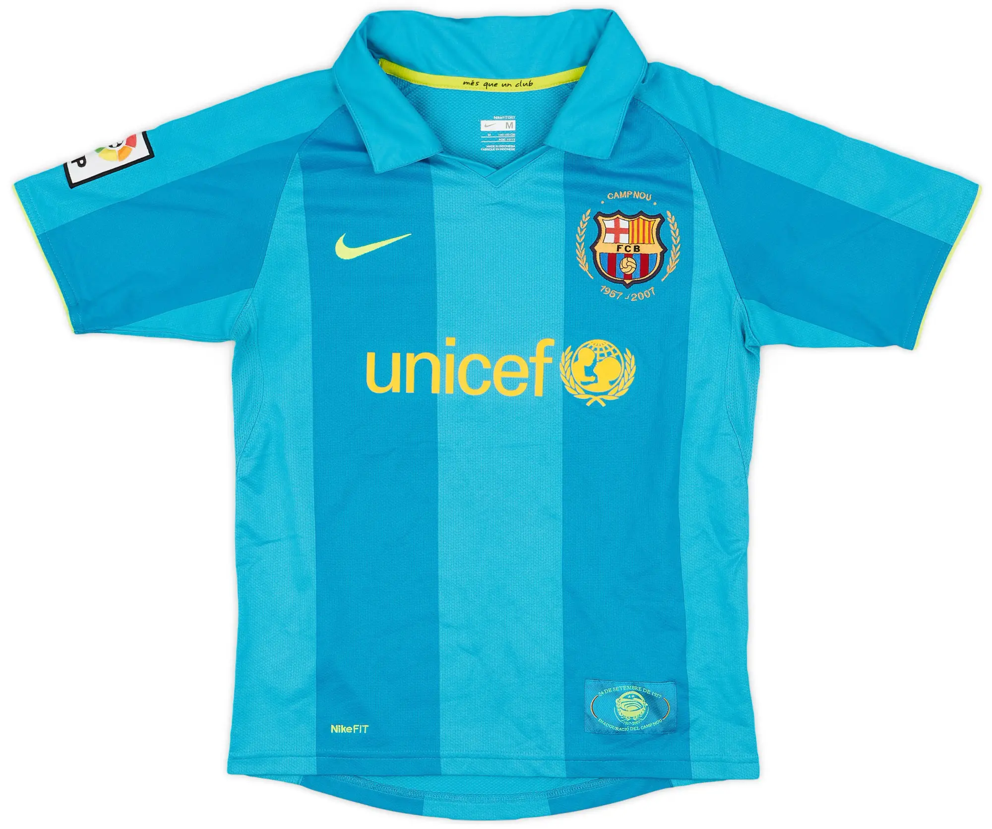 Nike 2007-09 Barcelona Away Shirt - 8/10 - (M.Boys)