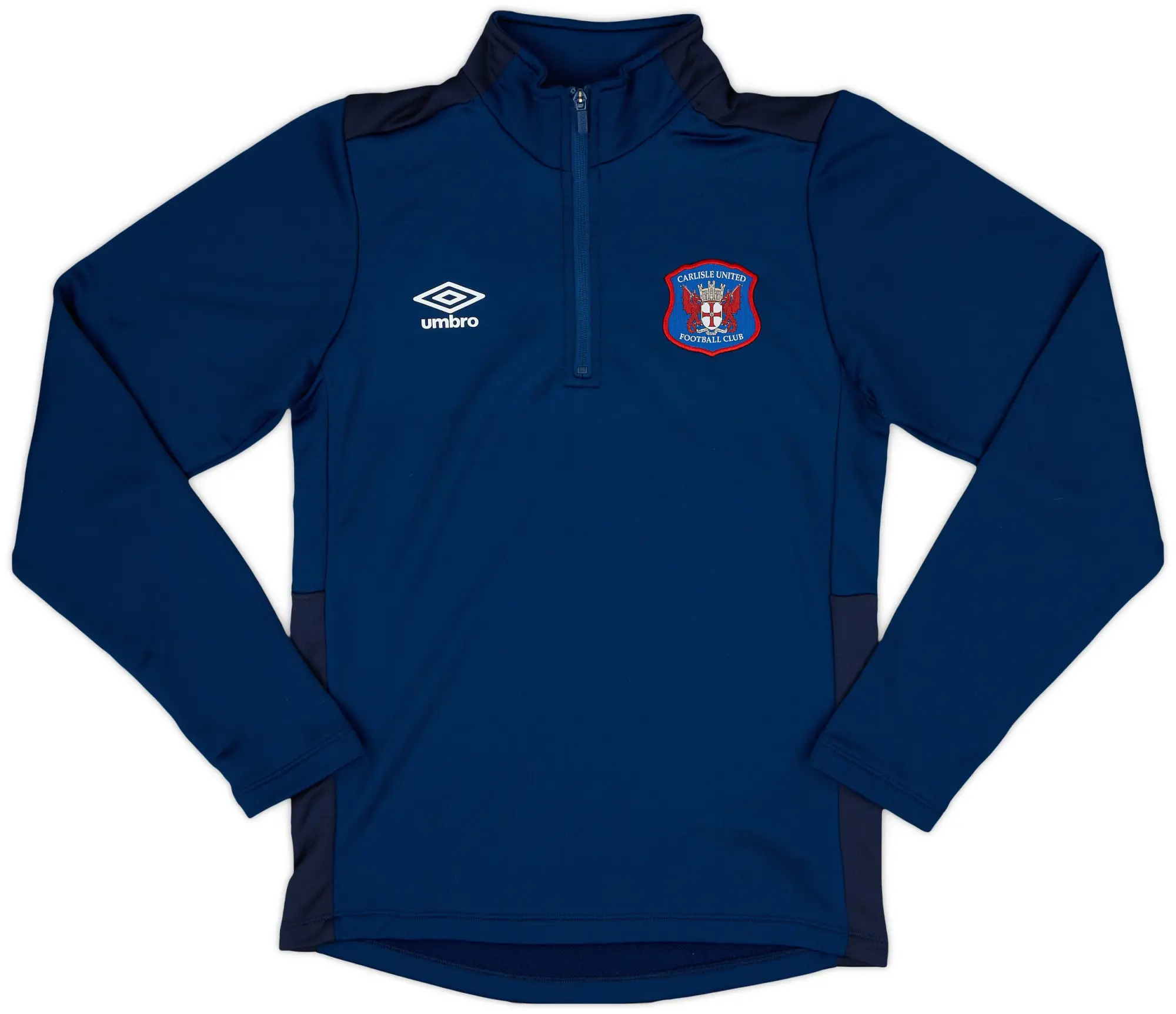 2017-18 Carlisle Umbro 1/4 Zip Training Top - 9/10 - (S)