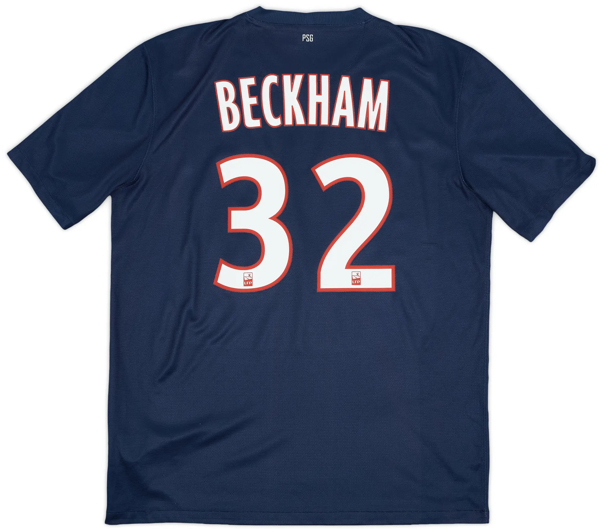 Nike 2012-13 Paris Saint-Germain Home Shirt Beckham #32 - 9/10 - (L)