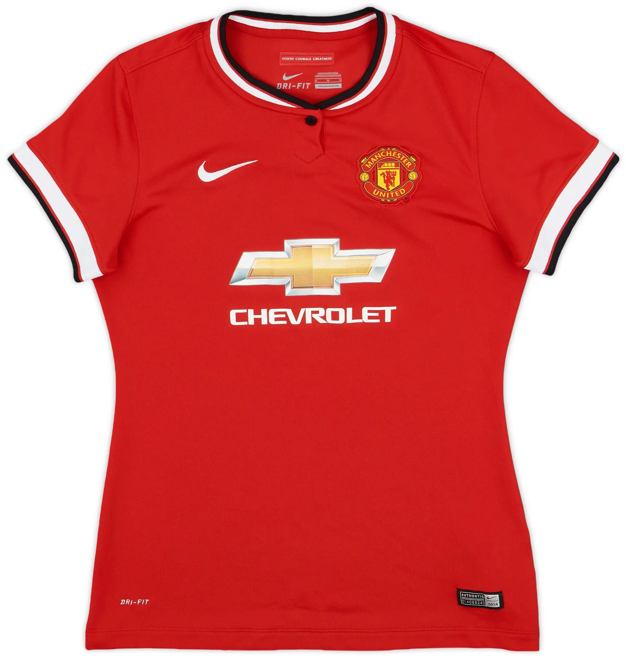 Nike 2014-15 Manchester United Home Shirt - 9/10 - (Women's M)