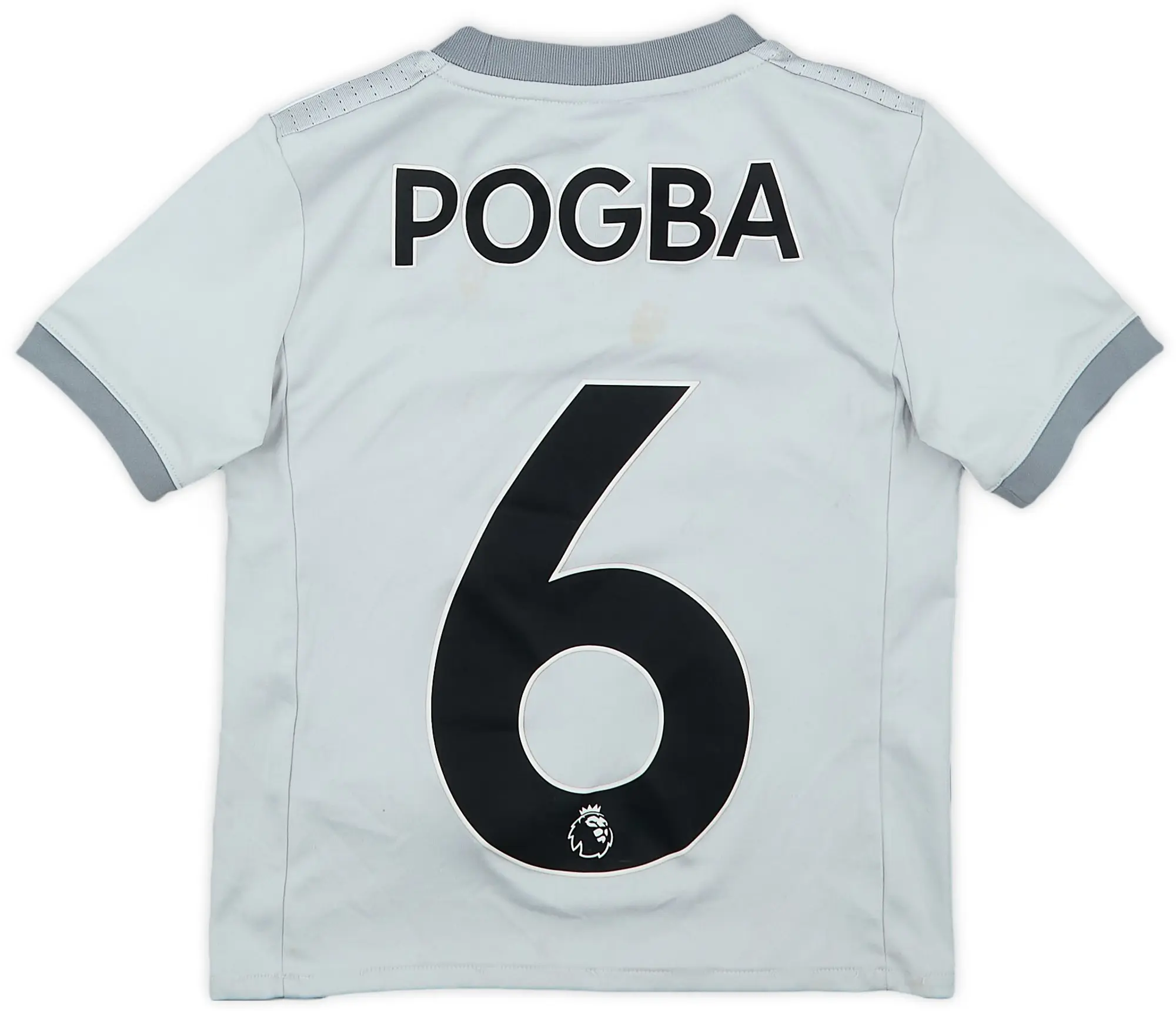 adidas 2017-18 Manchester United Third Shirt Pogba #6 - 5/10 - (5-6 Years)