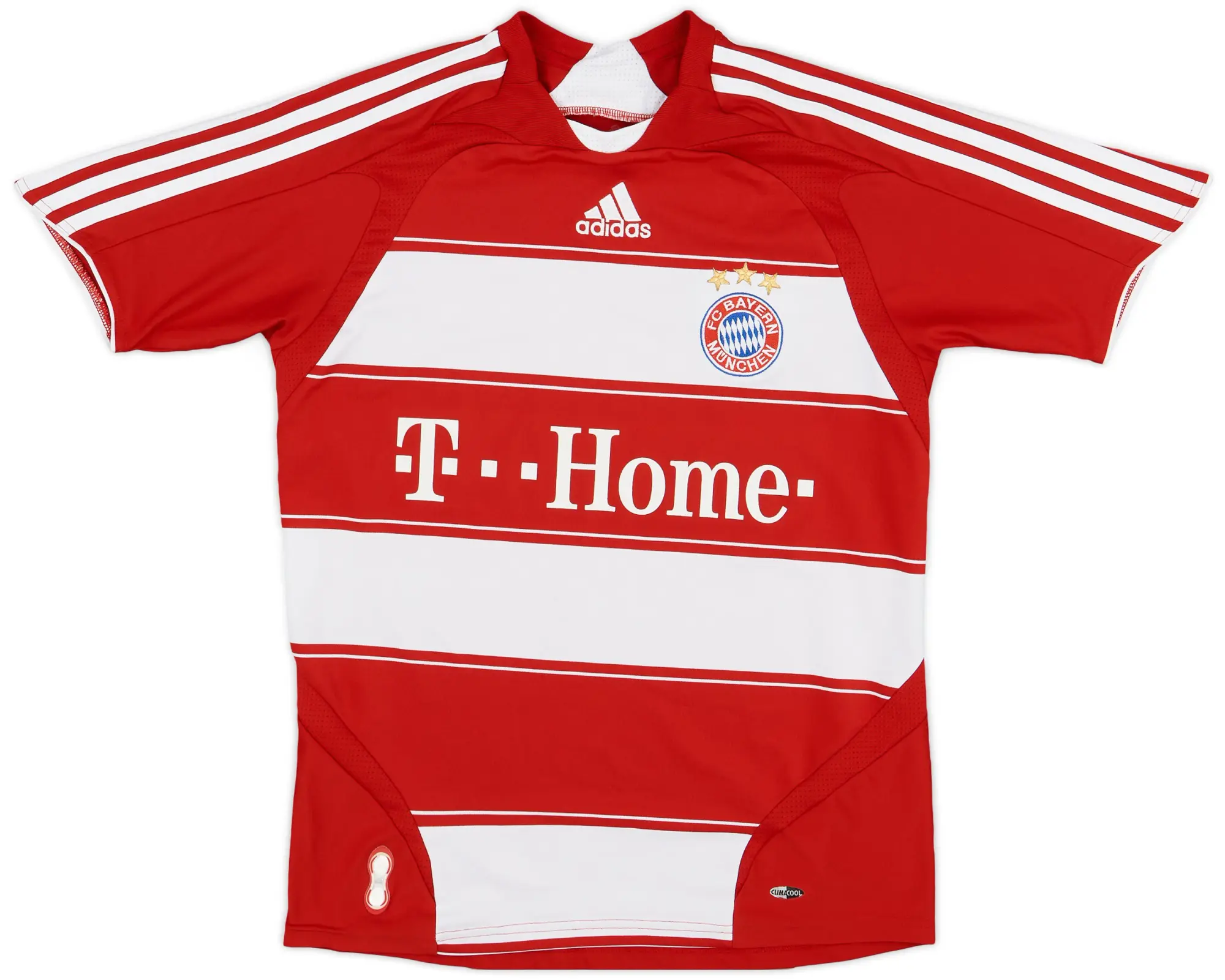 adidas 2007-08 Bayern Munich Home Shirt - 7/10 - (L.Boys)