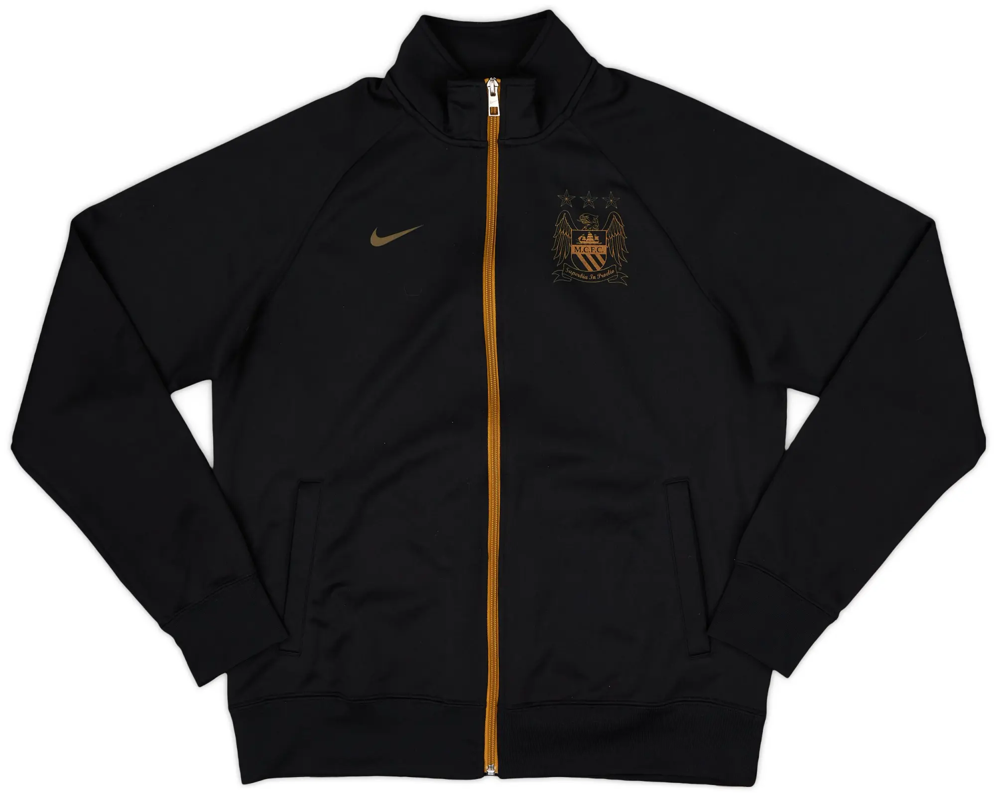 2013-14 Manchester City Nike Track Jacket - 8/10 - (M)