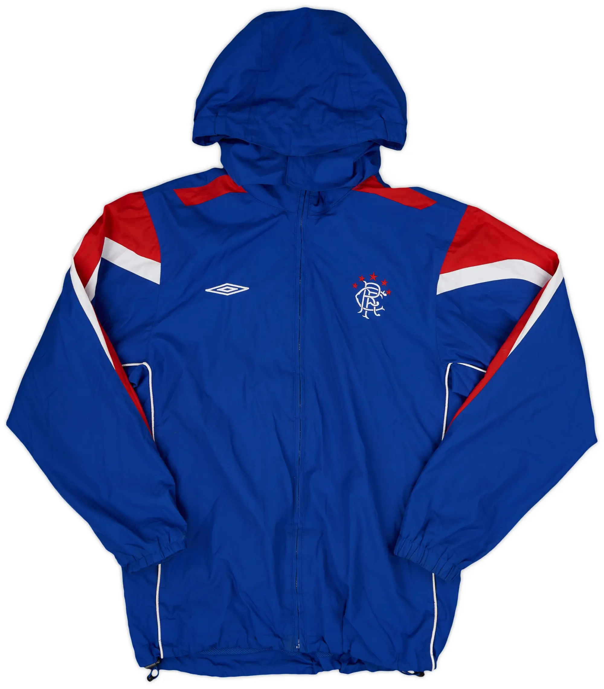 2006-07 Rangers Umbro Hooded Rain Jacket - 5/10 - (S)