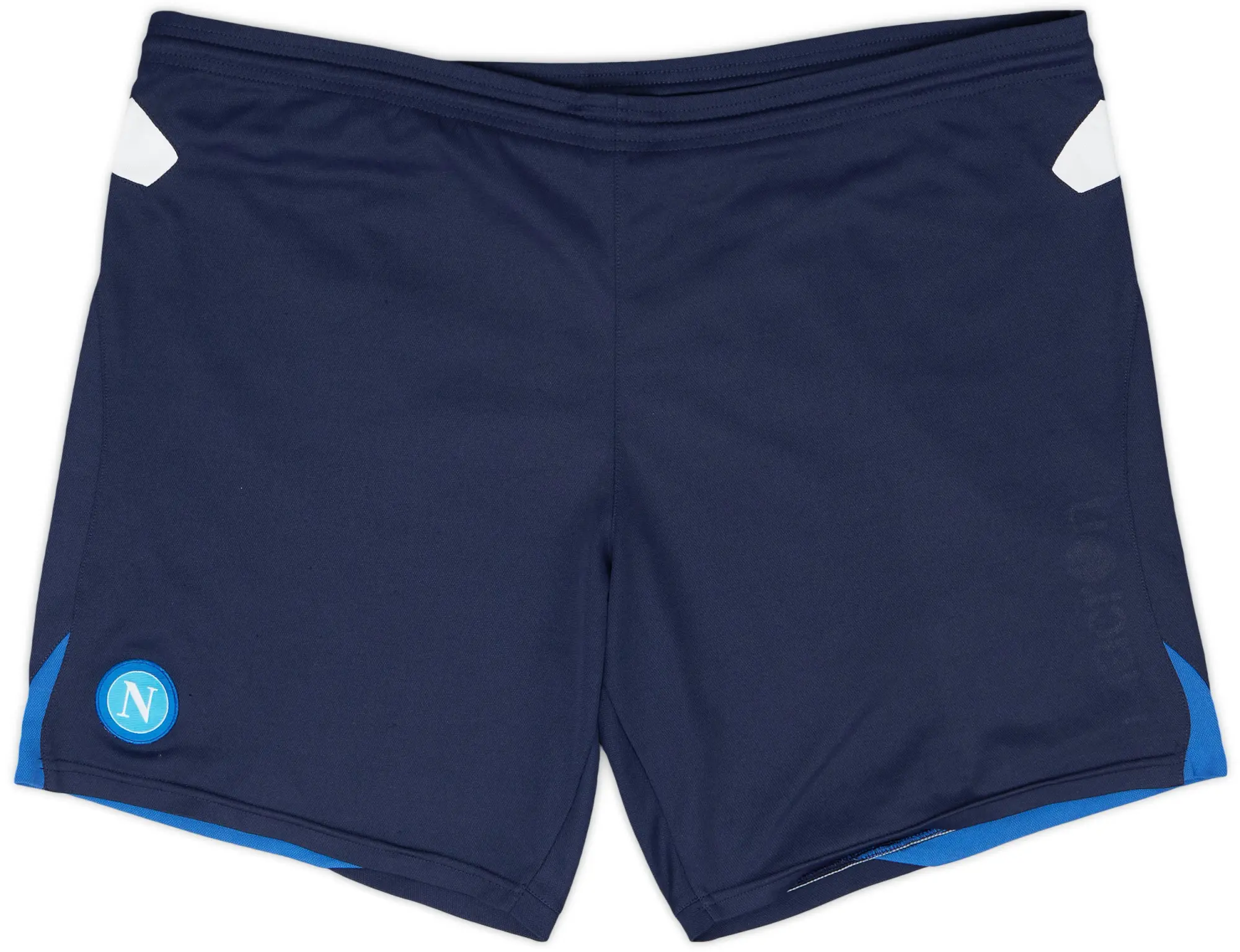 2010-11 Napoli Macron Training Shorts - 5/10 - (XL)