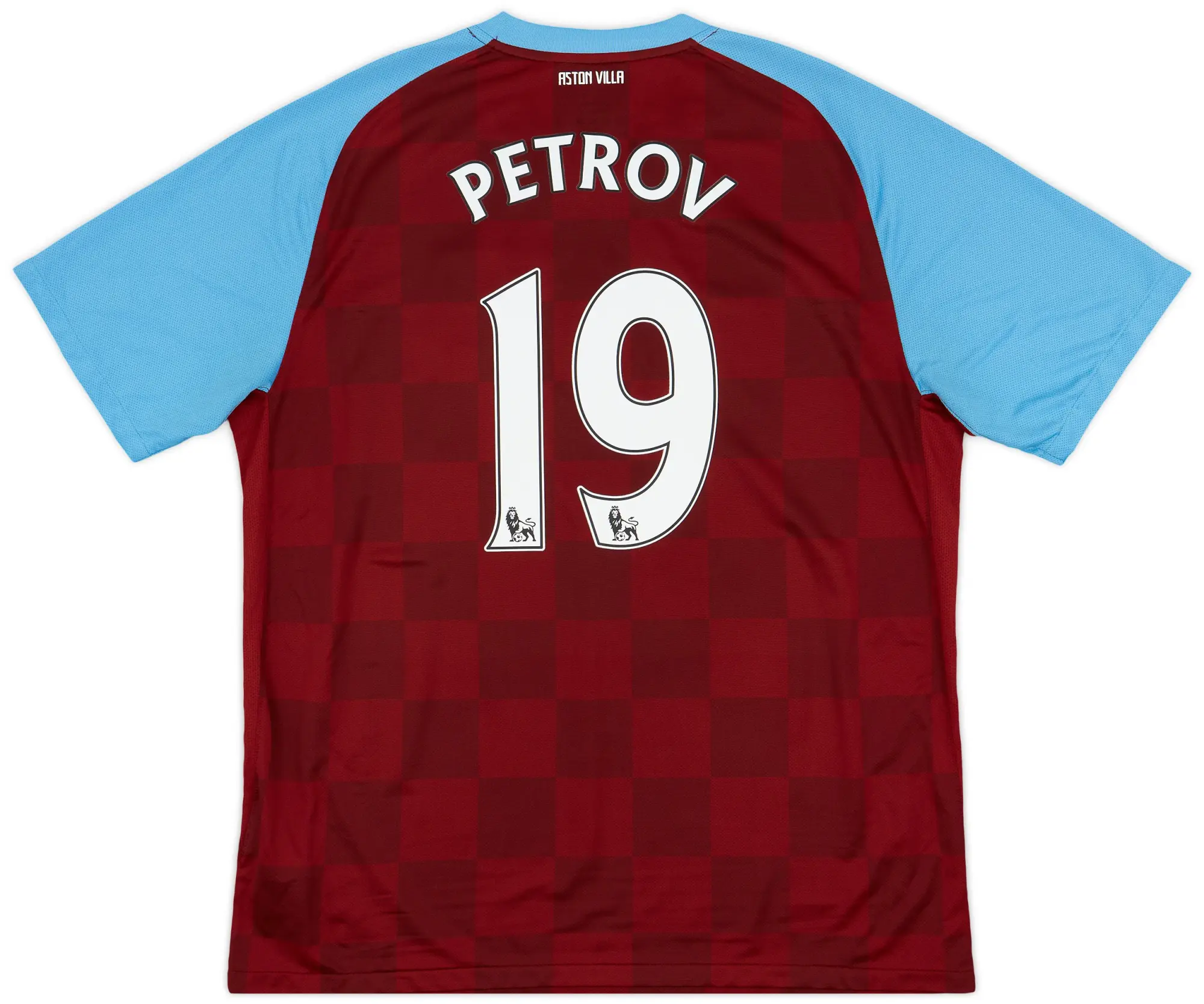 Nike 2011-12 Aston Villa Home Shirt Petrov #19 - 7/10 - (XL)