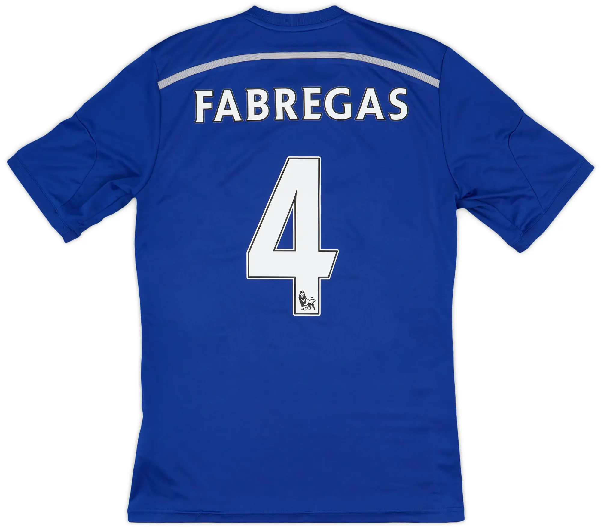 adidas 2014-15 Chelsea Home Shirt Fabregas #4 - 6/10 - (M)