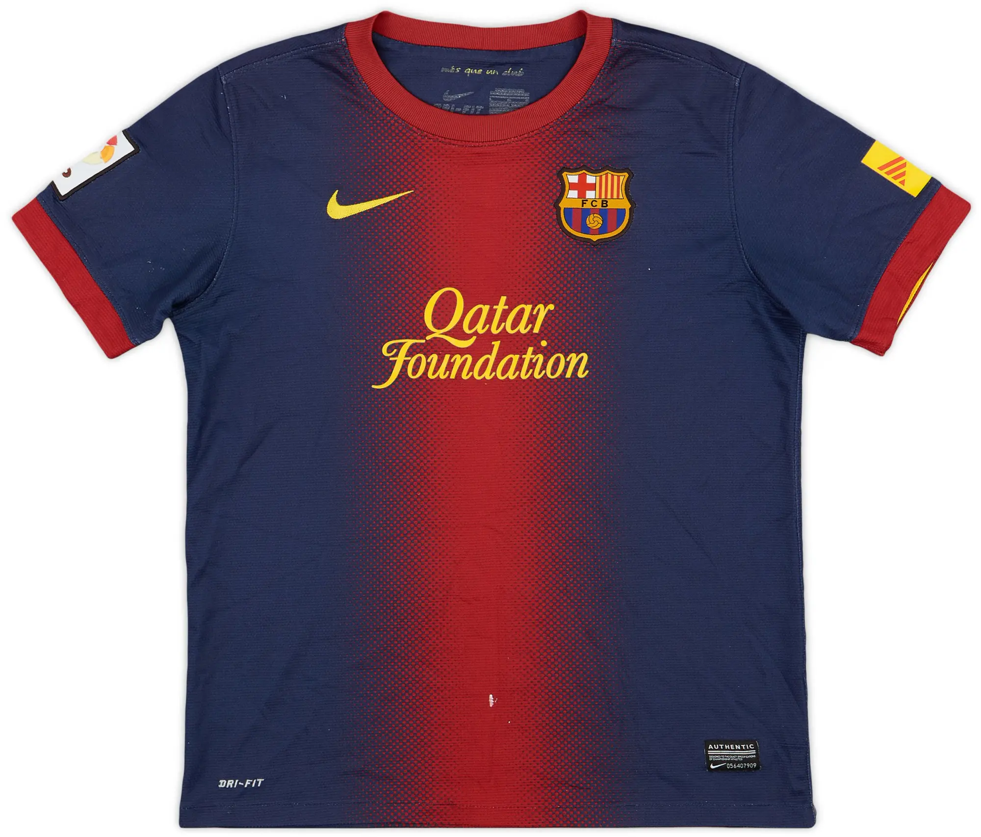 Nike 2012-13 Barcelona Home Shirt - 6/10 - (L.Boys)