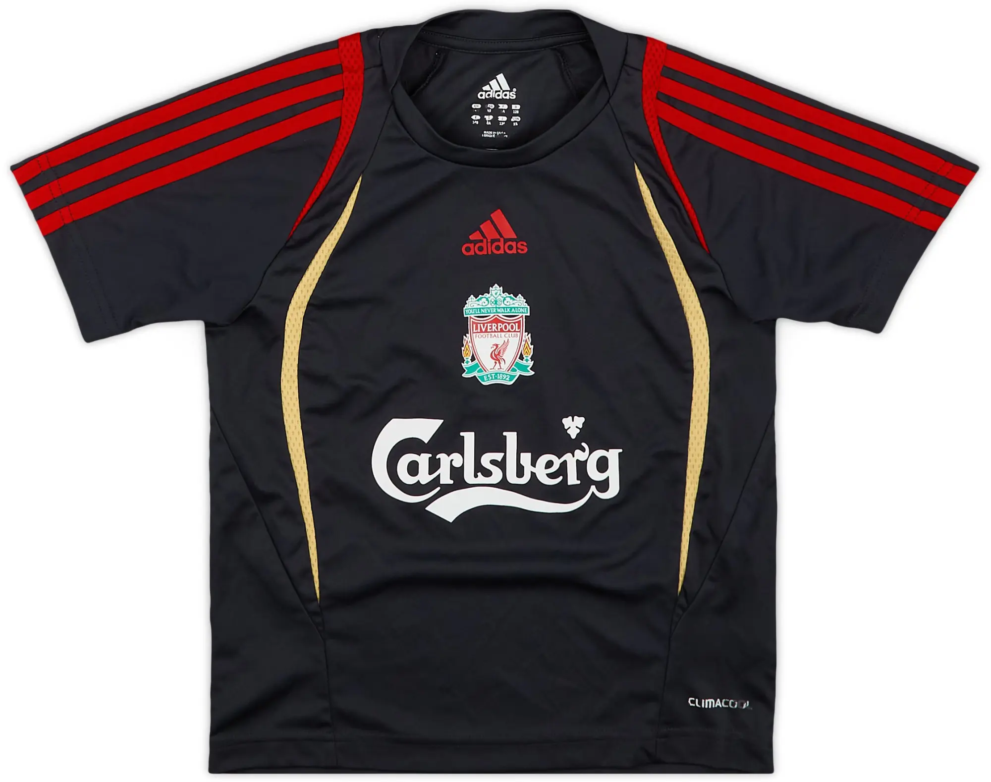 2009-10 Liverpool adidas Training Shirt - 7/10 - (7-8 Years)