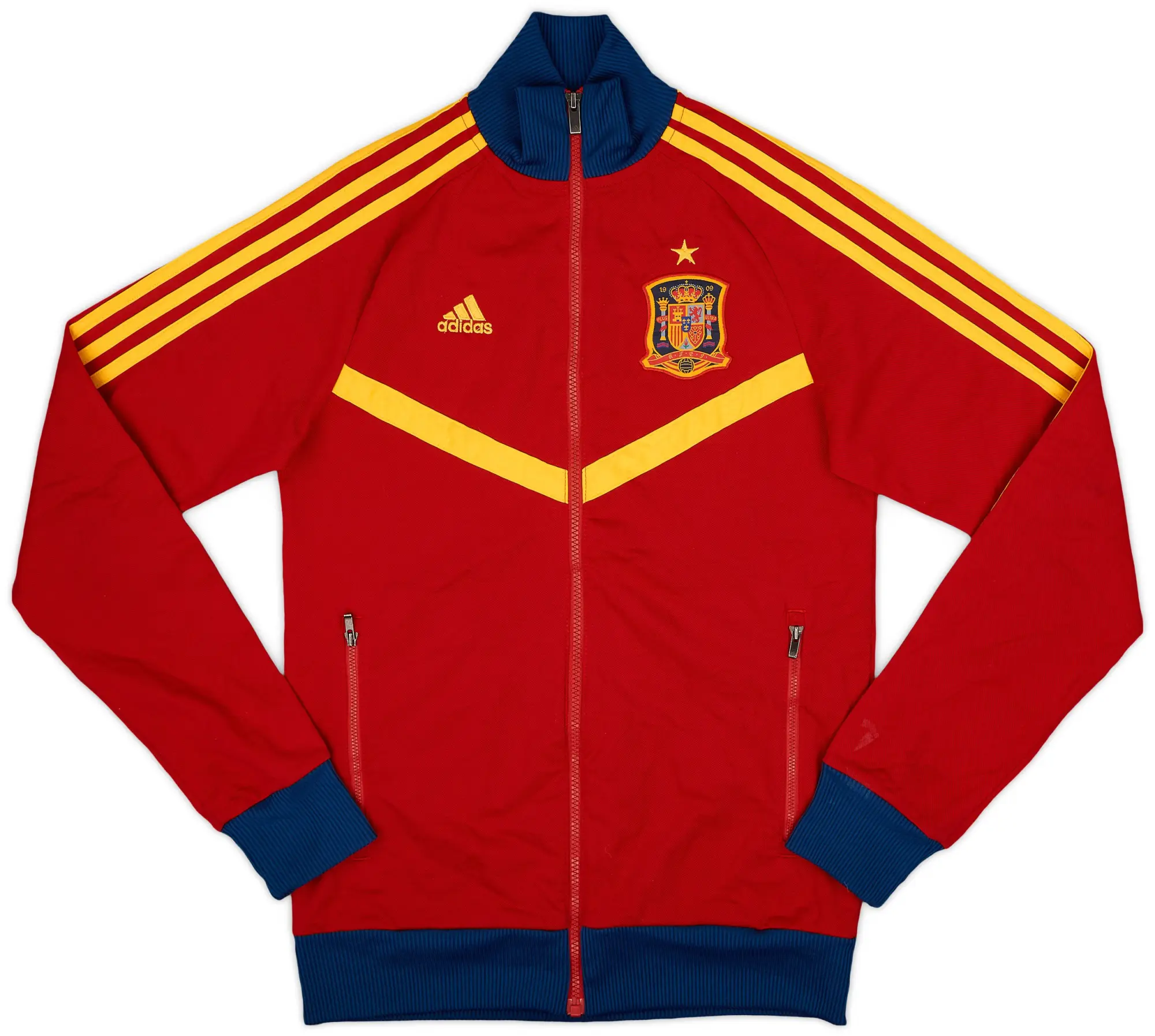 2013-14 Spain adidas Track Jacket - 9/10 - (XL.Boys)