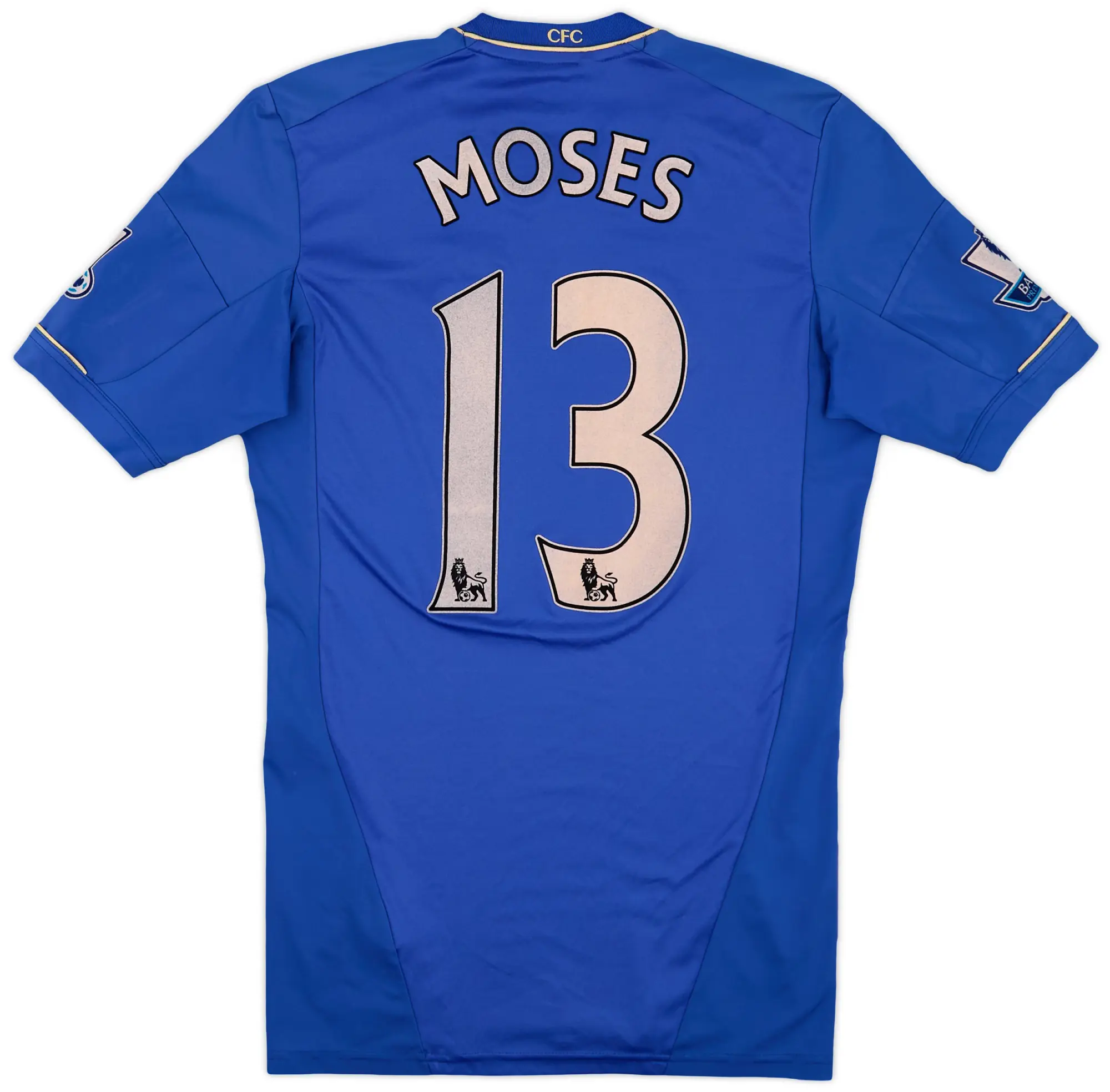 adidas 2012-13 Chelsea Home Shirt Moses #13 - 3/10 - (L)