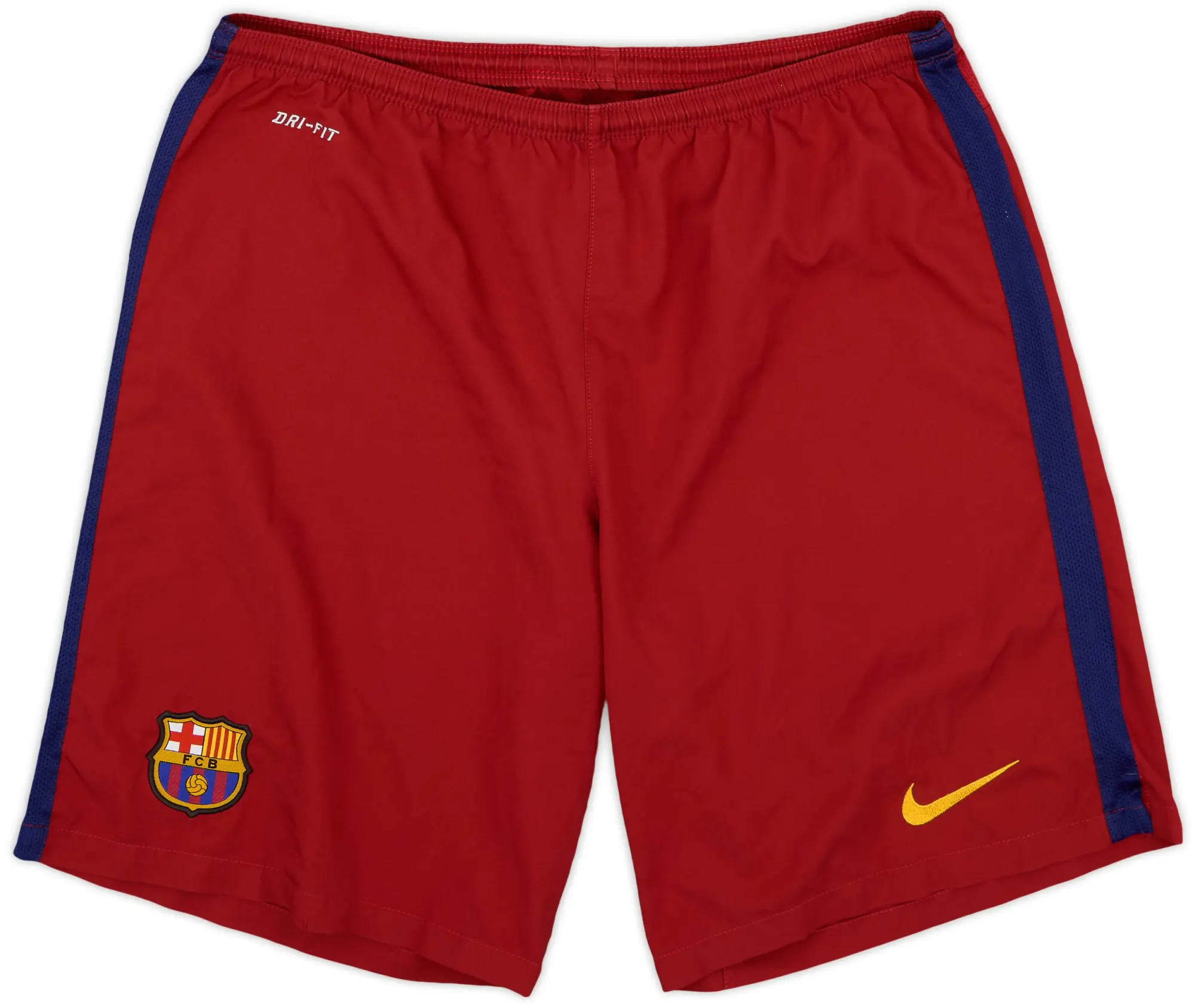 Nike 2015-16 Barcelona Home Shorts - 8/10 - (L)