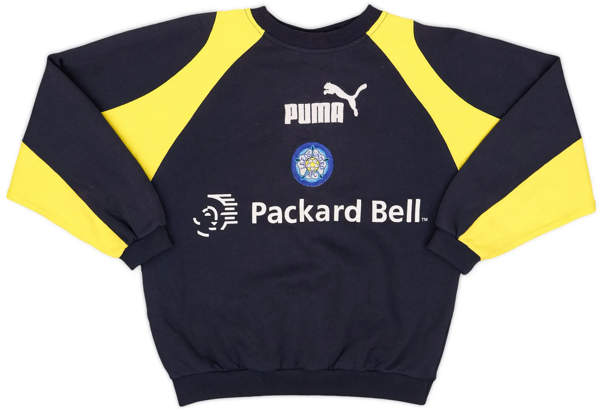 1996-97 Leeds United Puma Sweat Top - 8/10 - (M.Boys)