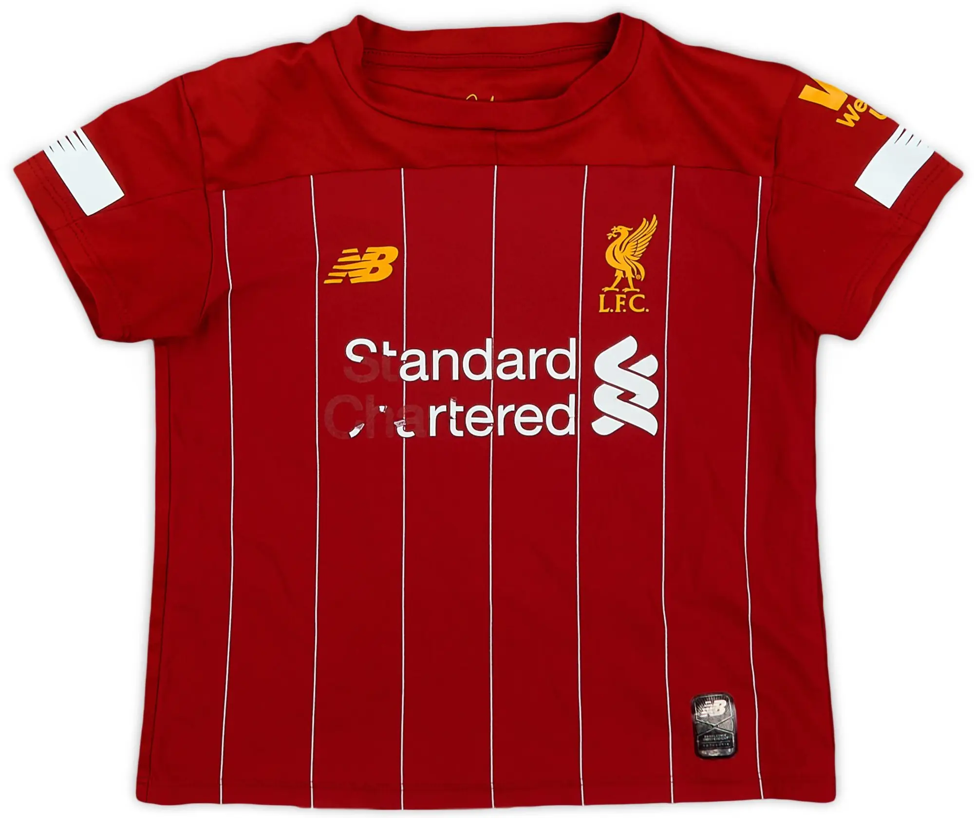 NewBalance 2019-20 Liverpool Home Shirt - 4/10 - (2-3 Years)