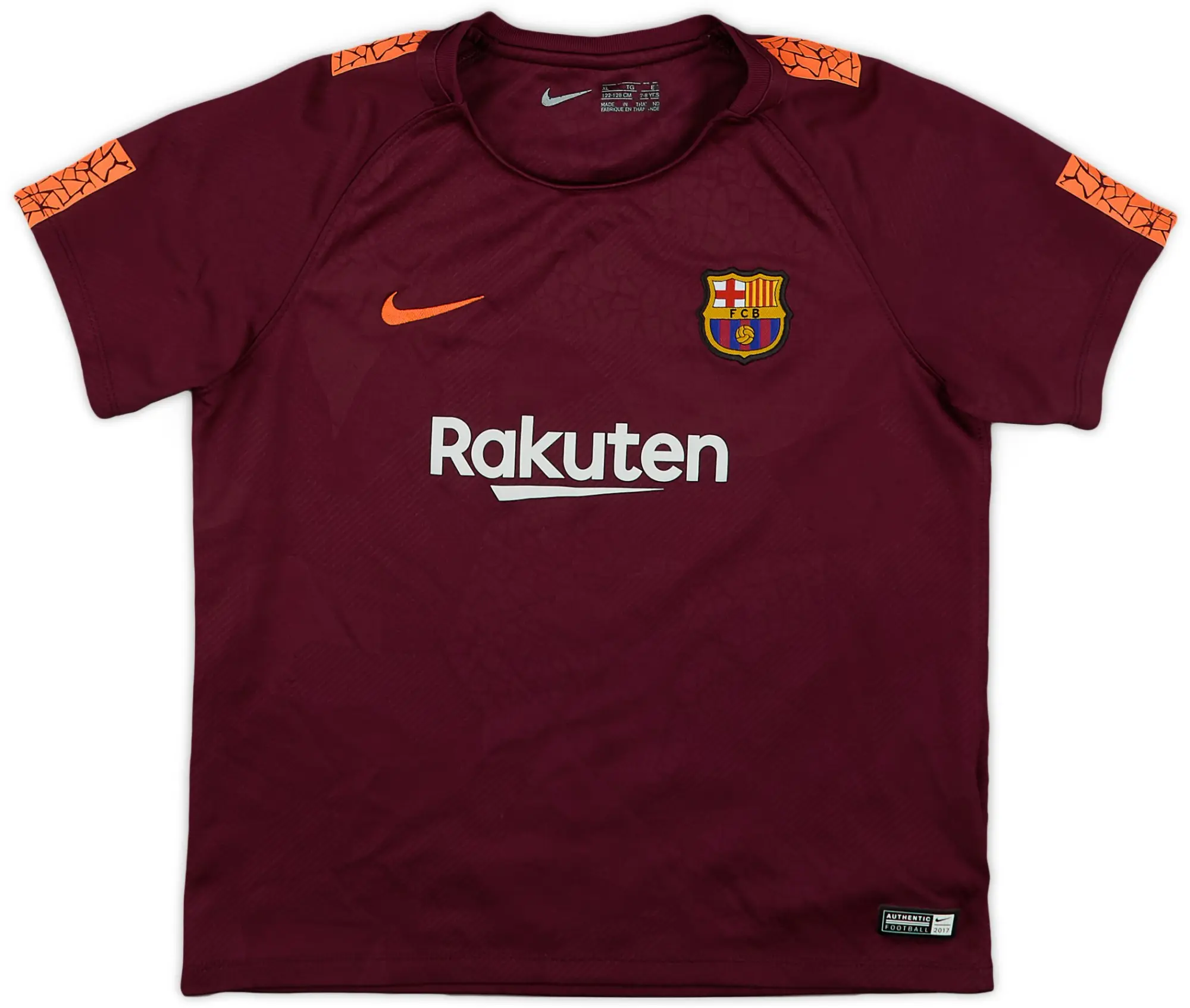 Nike 2017-18 Barcelona Third Shirt - 8/10 - (7-8 Years)