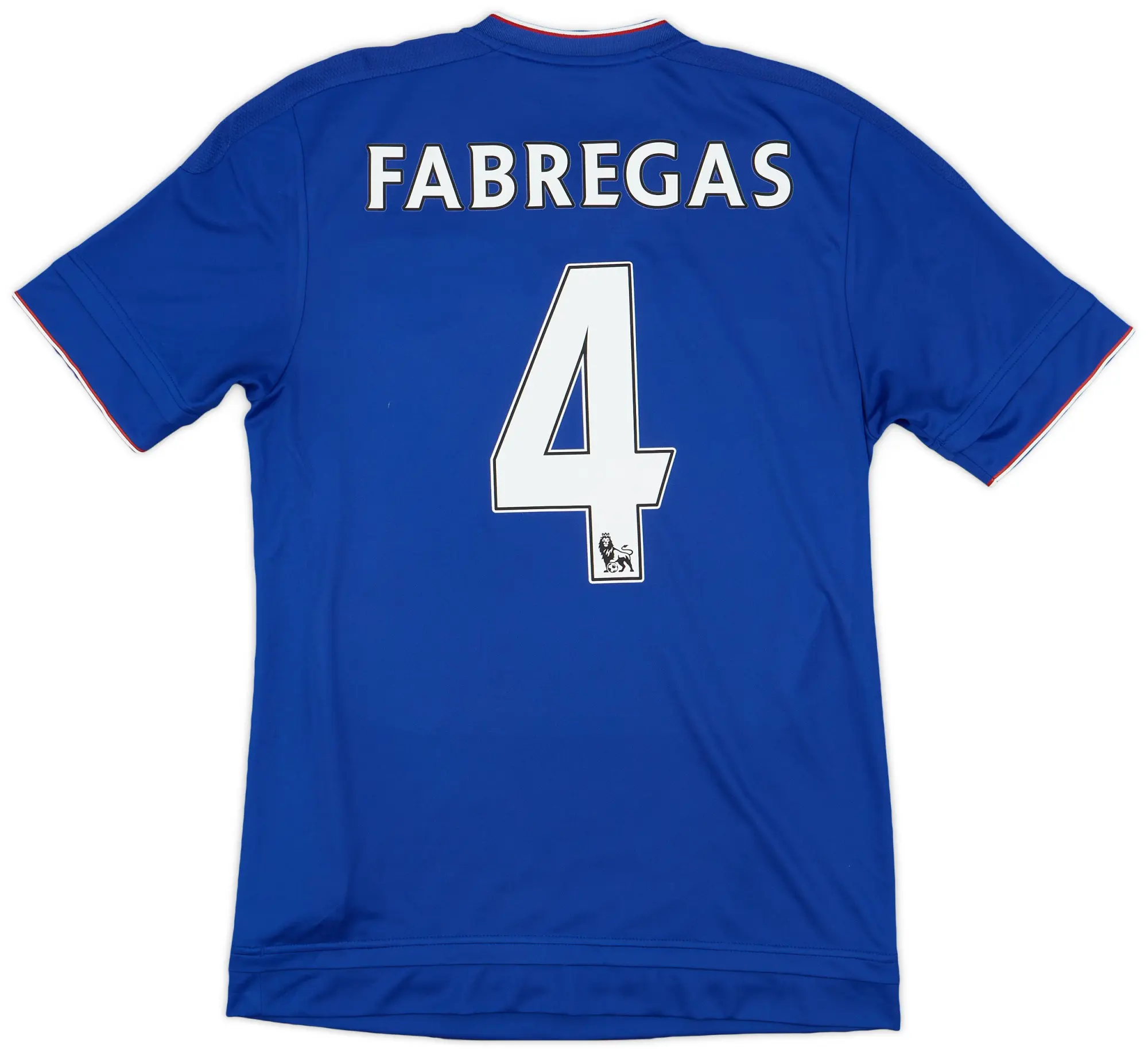 adidas 2015-16 Chelsea Home Shirt Fabregas #4 - 8/10 - (S)