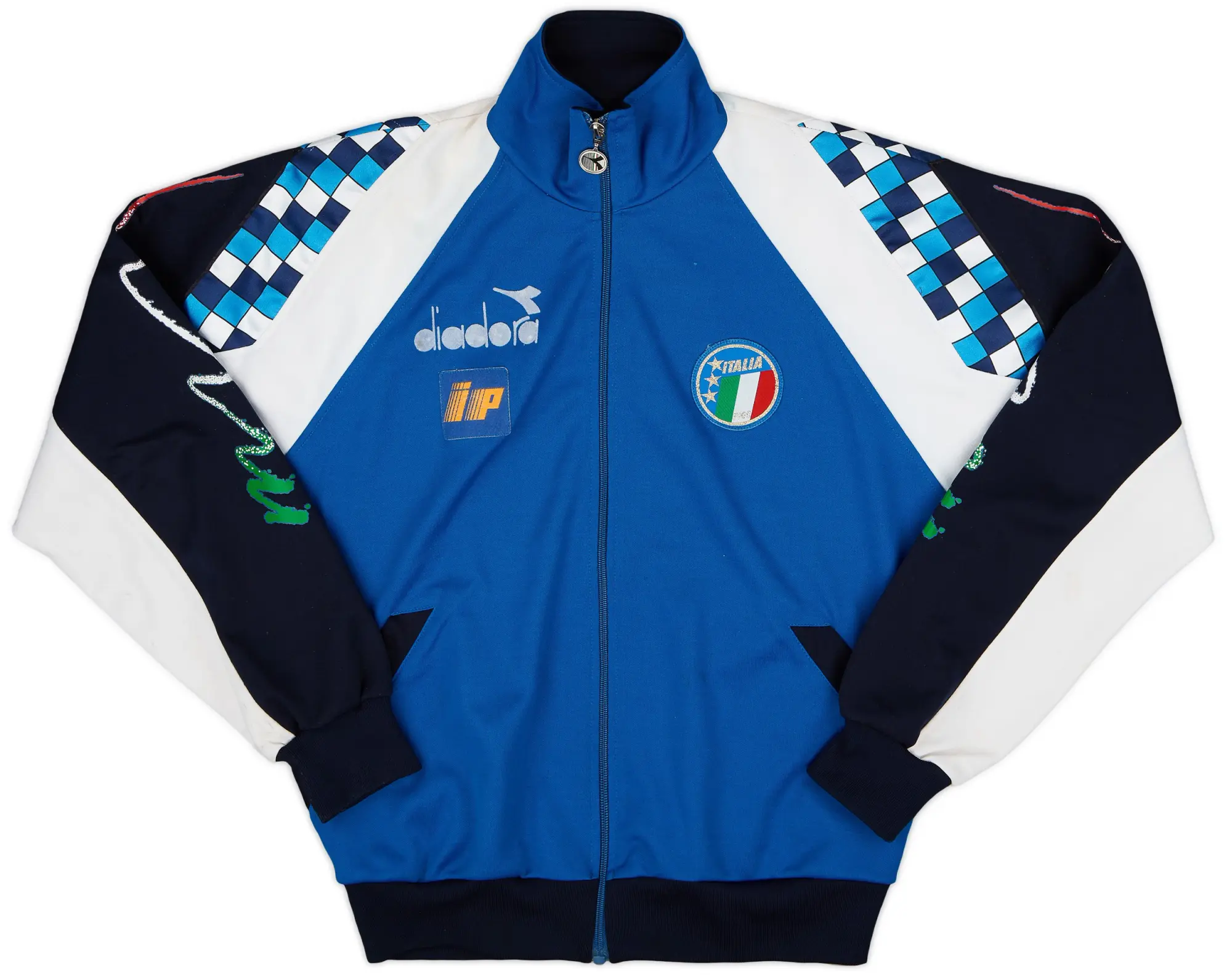 1990 Italy Diadora Track Jacket - 6/10 - (L)