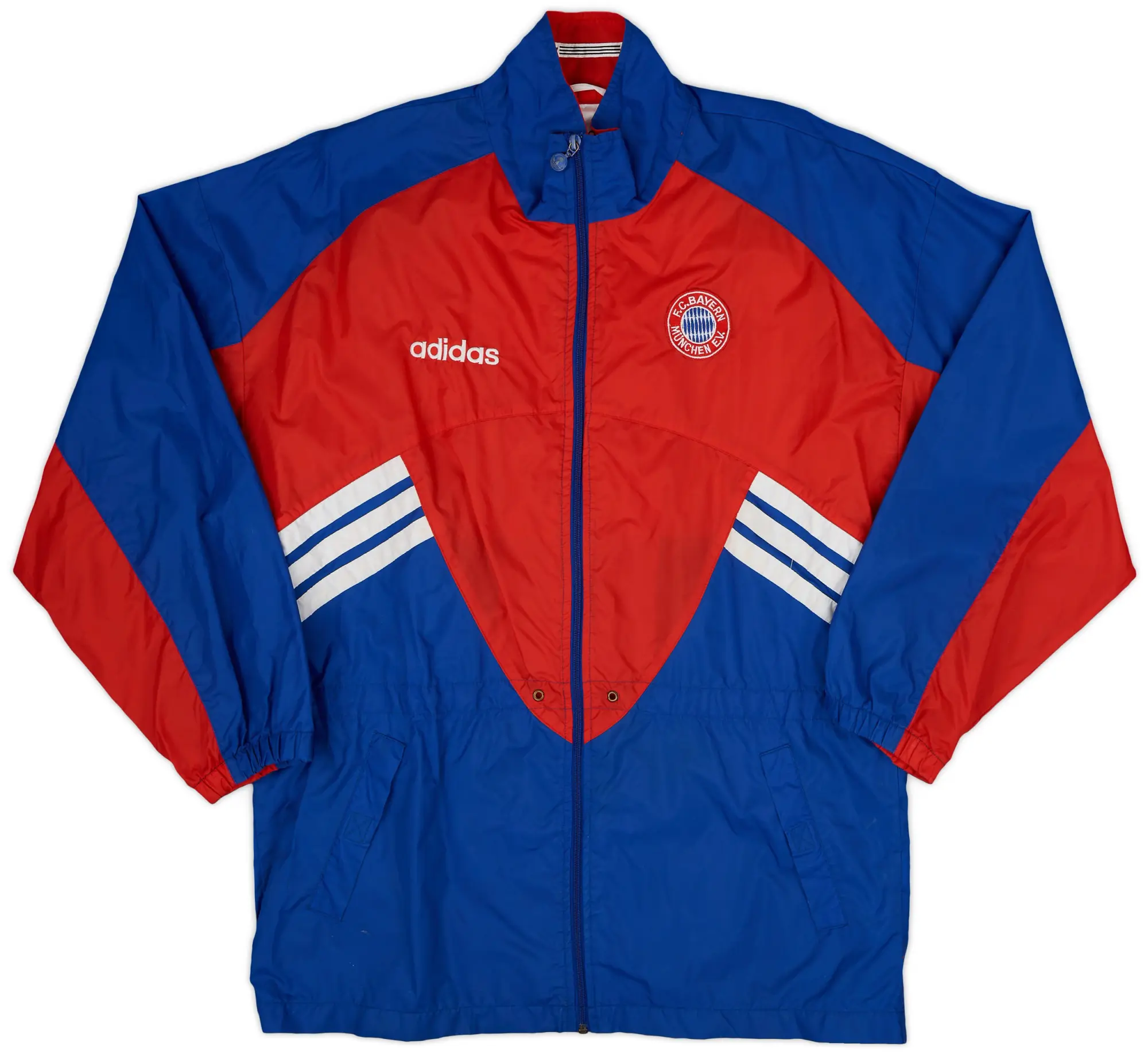 1993-95 Bayern Munich adidas Rain Jacket - 8/10 - (M)