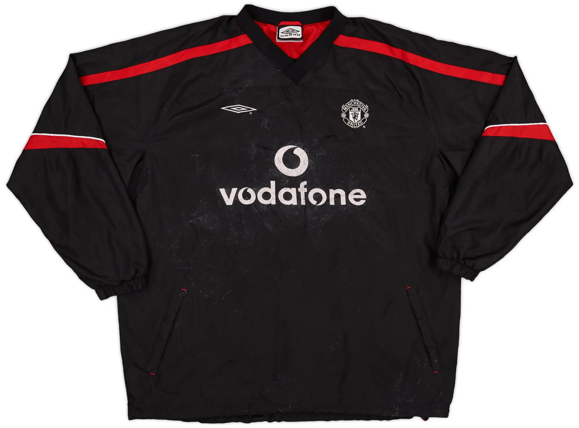 2000-01 Manchester United Umbro Windbreaker - 4/10 - (XL)