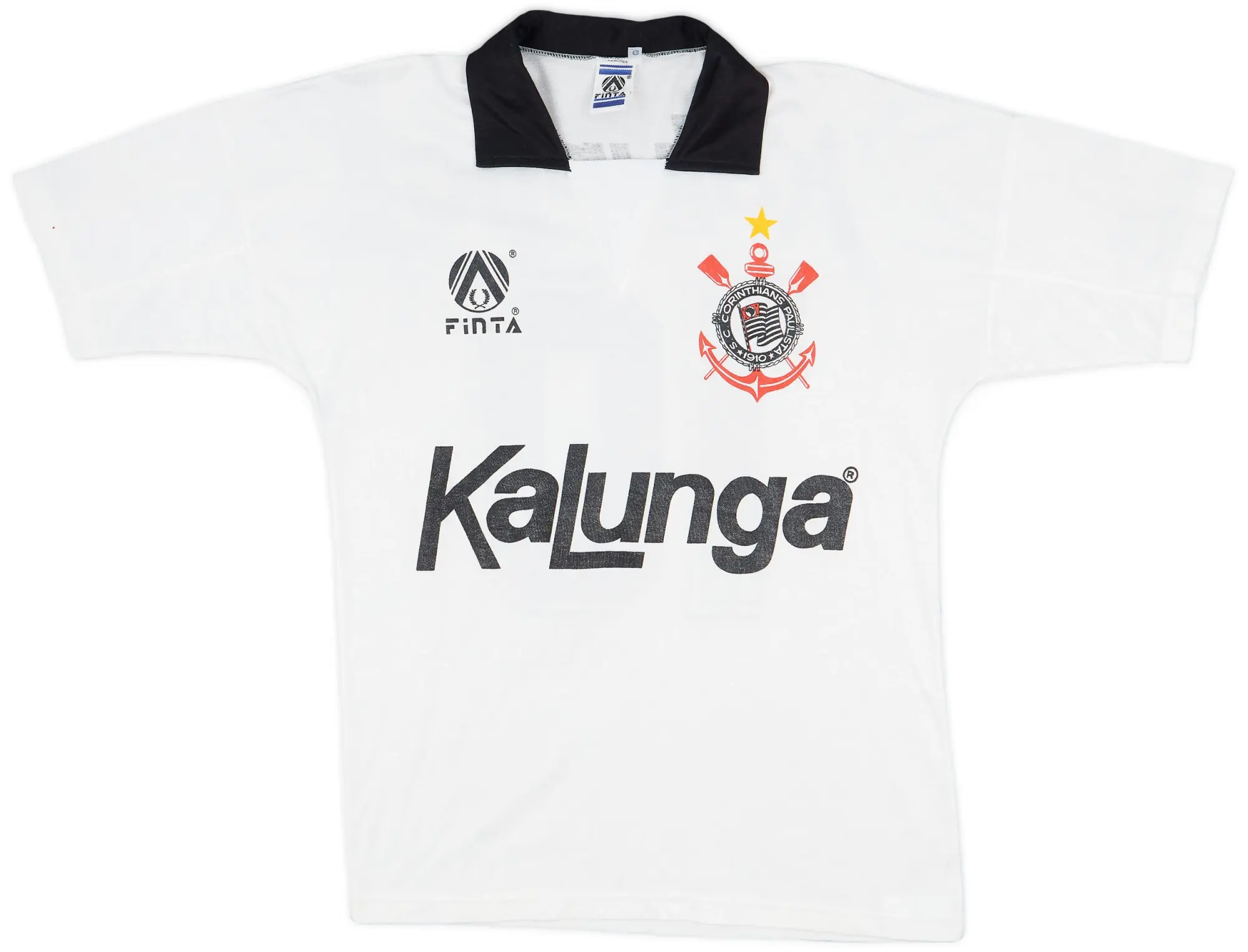 1990 Corinthians Home Shirt #10 - 9/10 - (L)