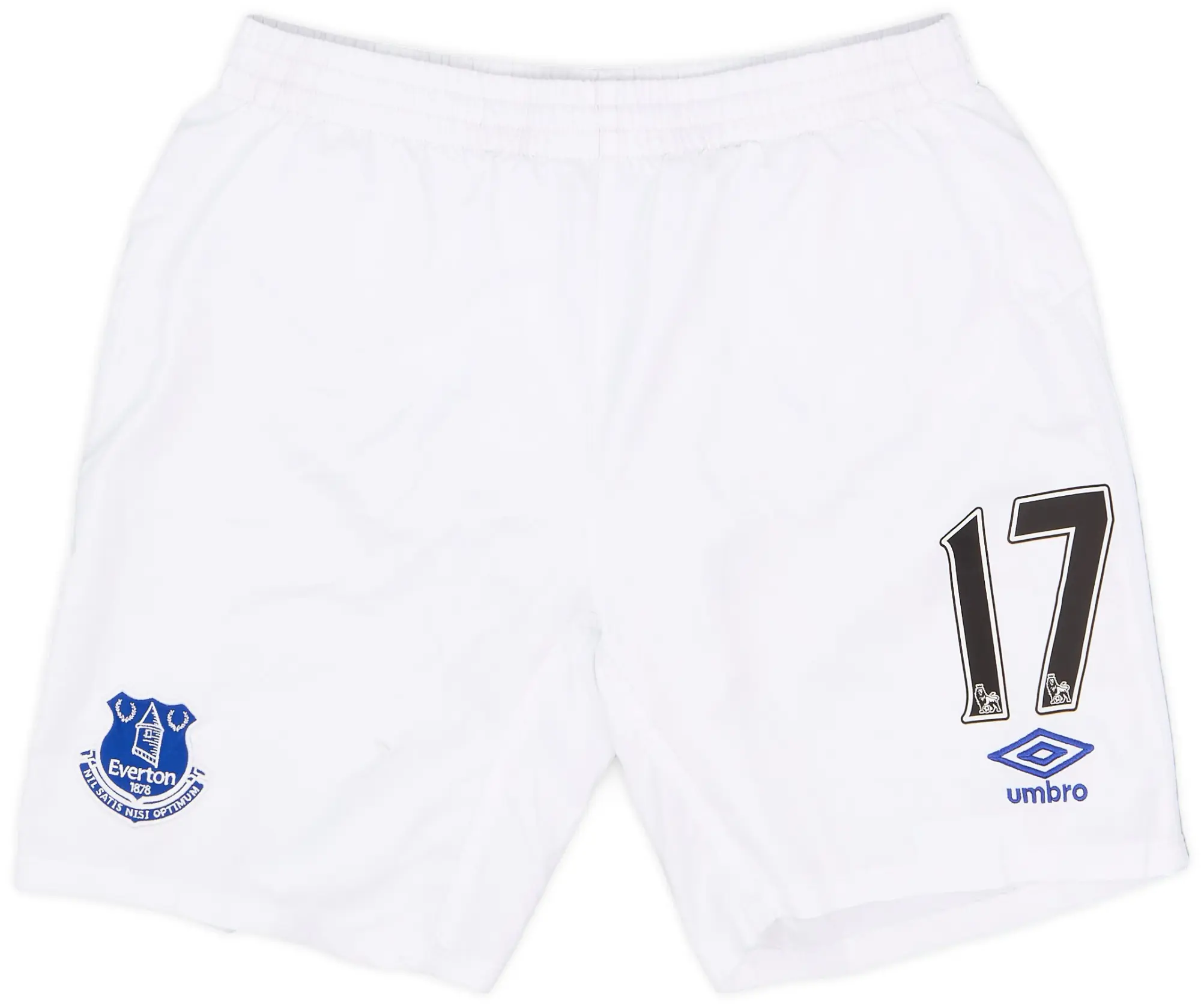 Umbro 2014-15 Everton Home Shorts #17 (Besic) - 6/10 - (S)