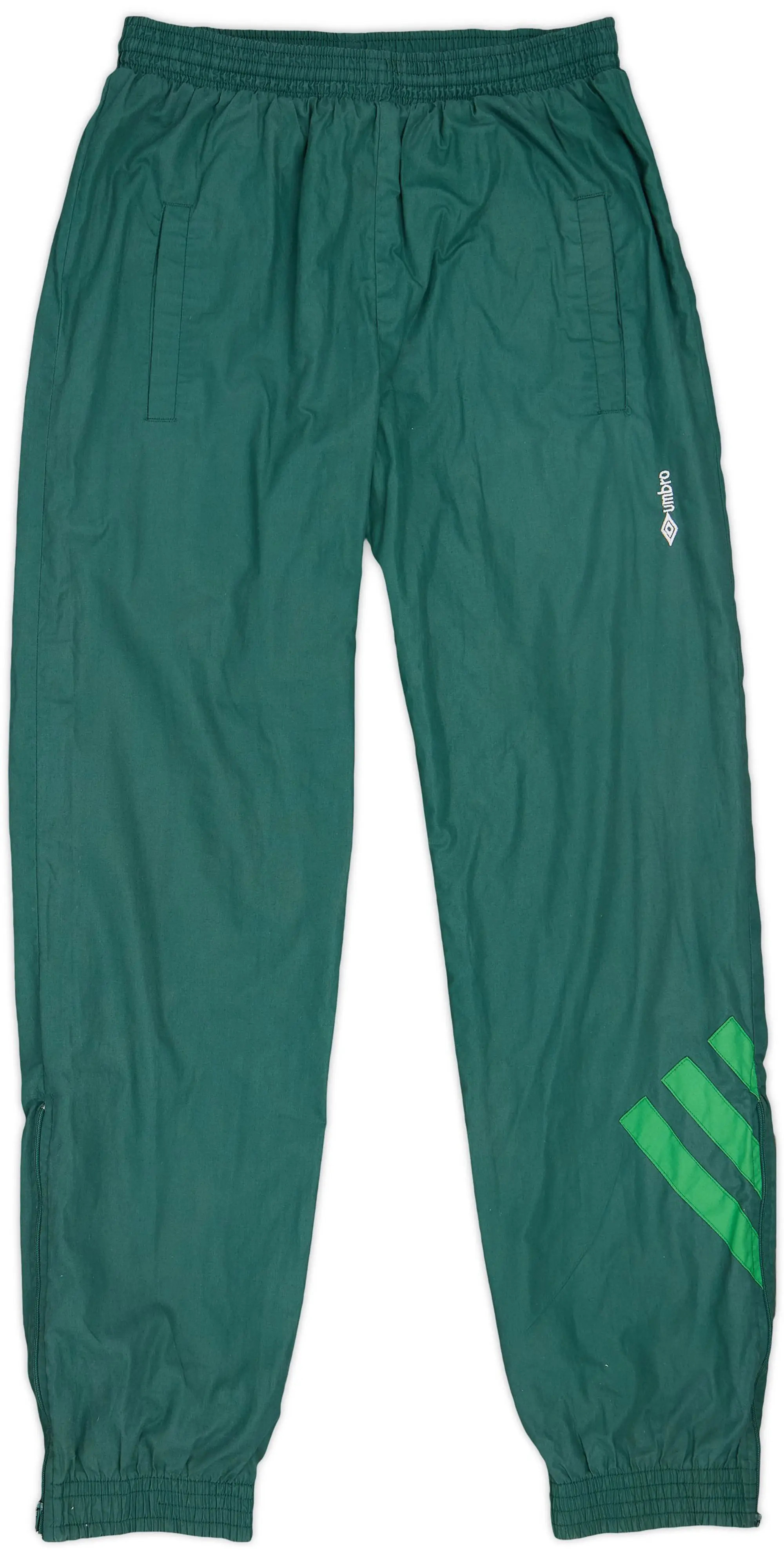 1991-93 Celtic Umbro Track Pants/Bottoms - 8/10 - (M)