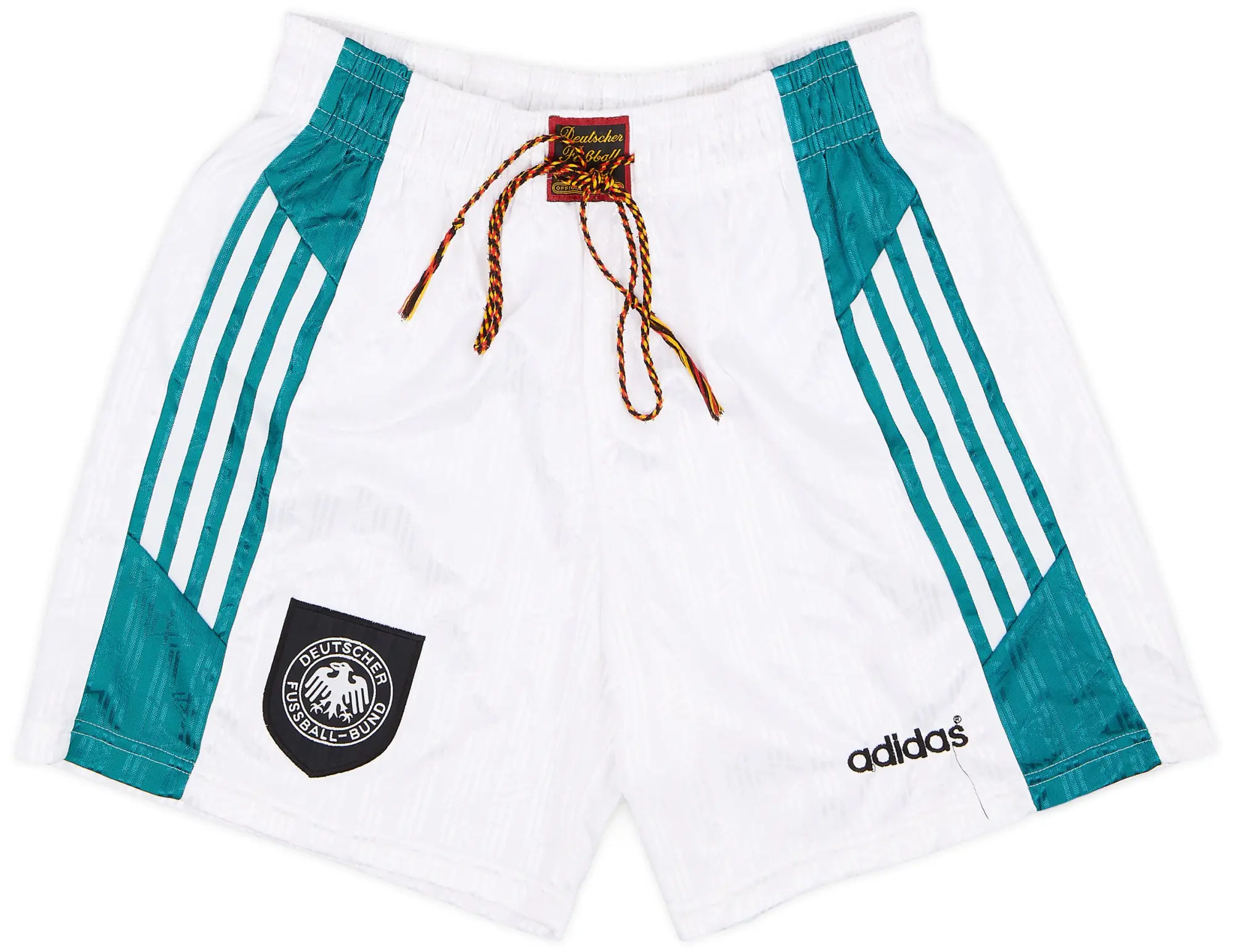 adidas 1996-98 Germany Away Shorts - 7/10 - (M)