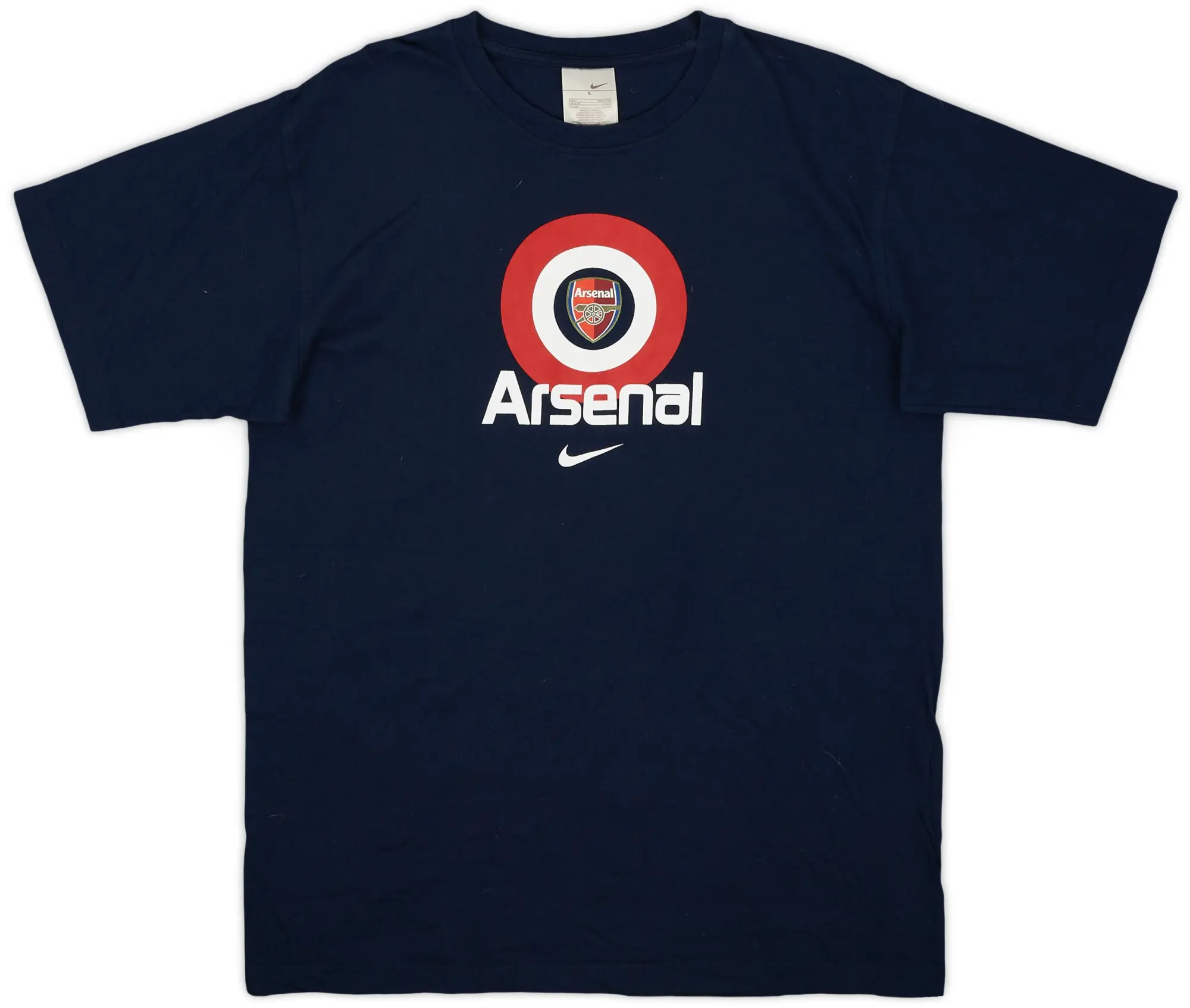 2005-06 Arsenal Nike Cotton Tee - 9/10 - (L)