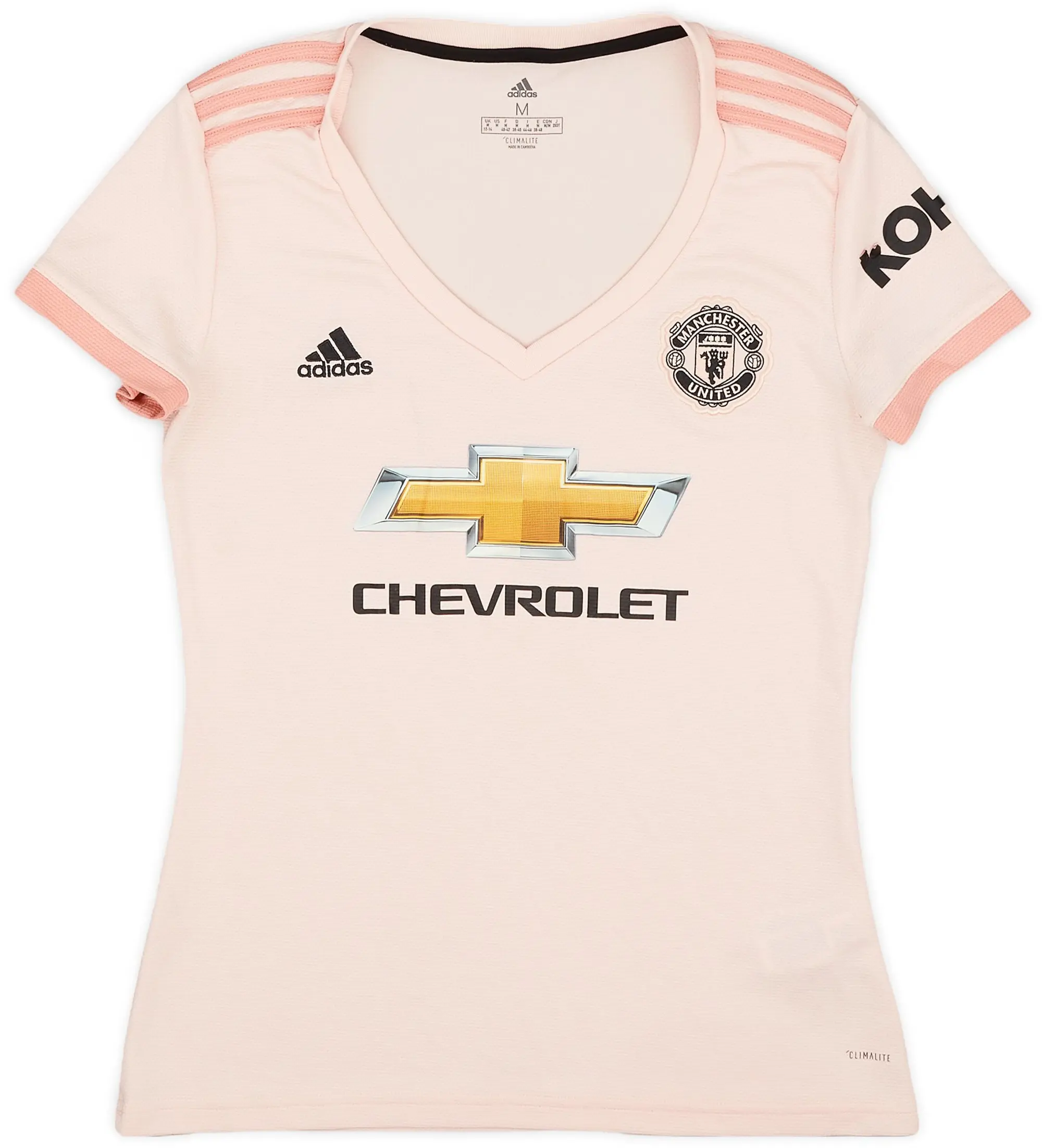 adidas 2018-19 Manchester United Away Shirt - 6/10 - (Women's M)