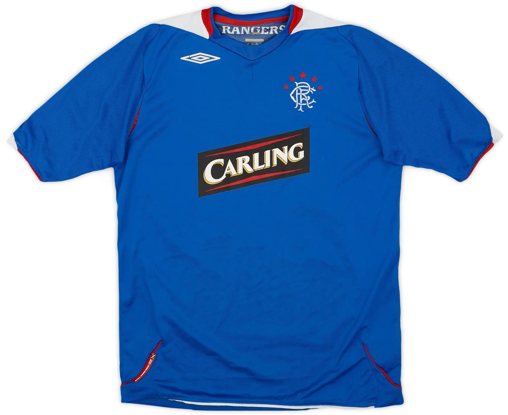 Umbro 2006-07 Rangers Home Shirt - 7/10 - (XL.Boys)