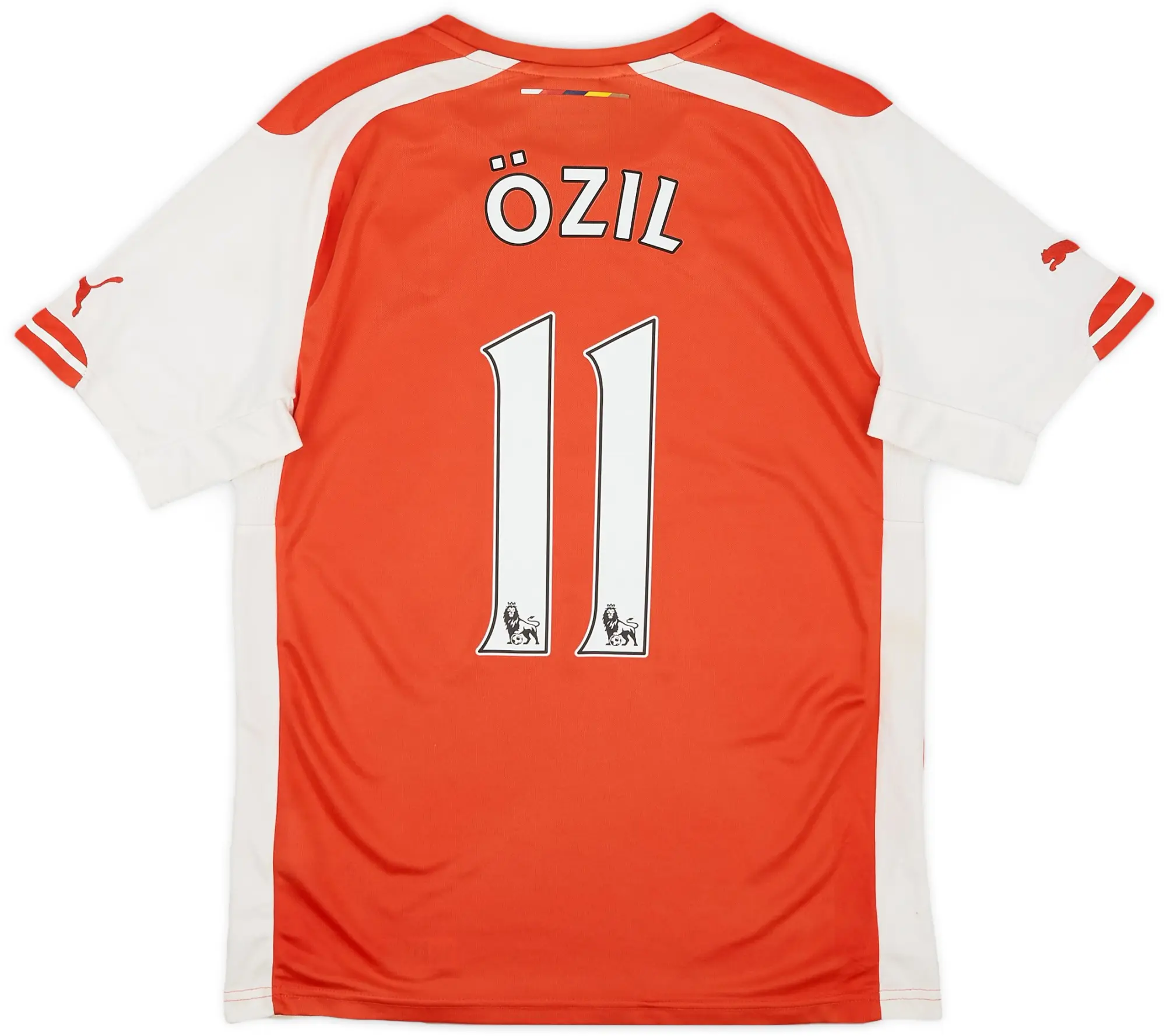 Puma 2014-15 Arsenal Home Shirt Ozil #11 - 6/10 - (S)