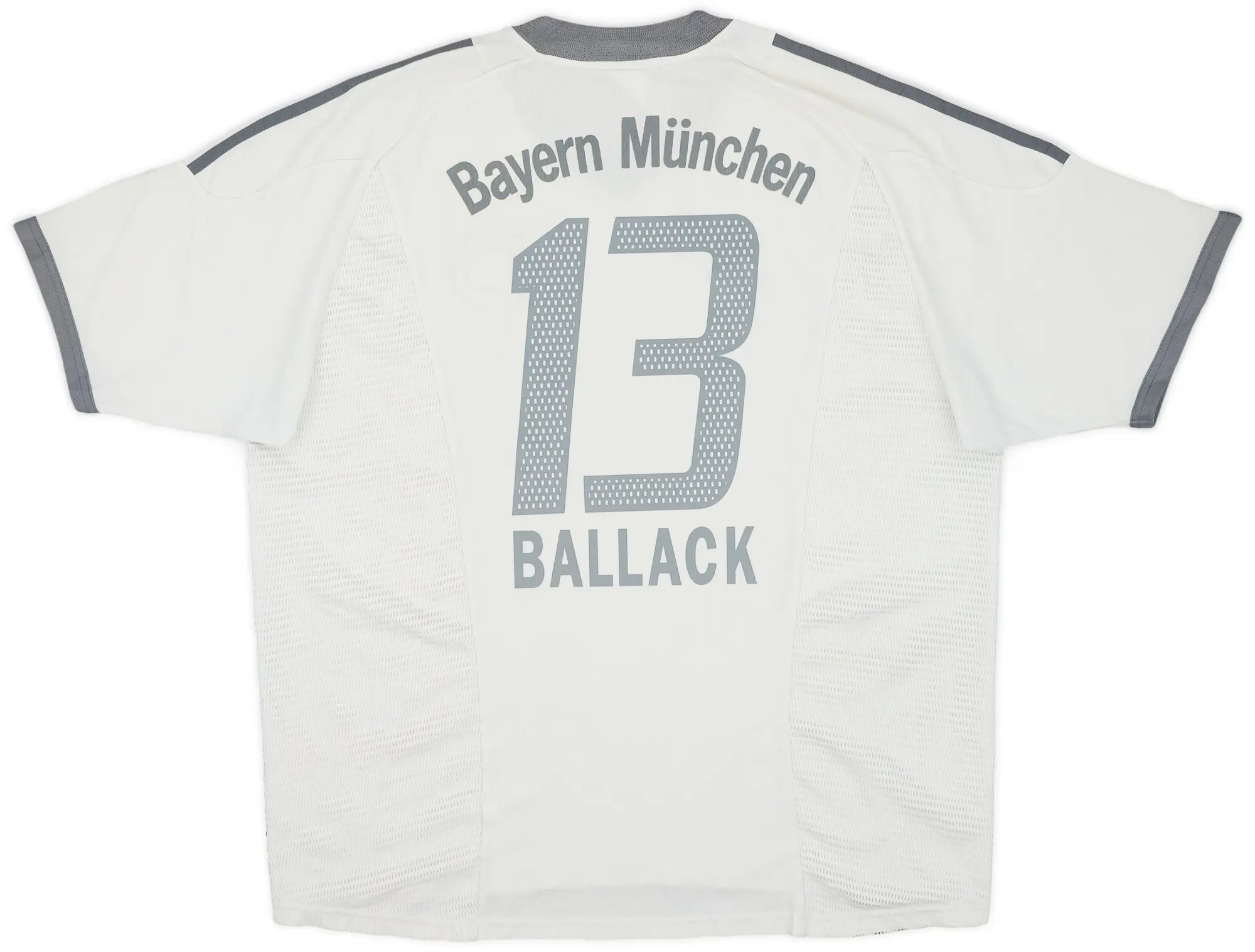 adidas 2002-03 Bayern Munich Away Shirt Ballack #13 - 6/10 - (XXL)