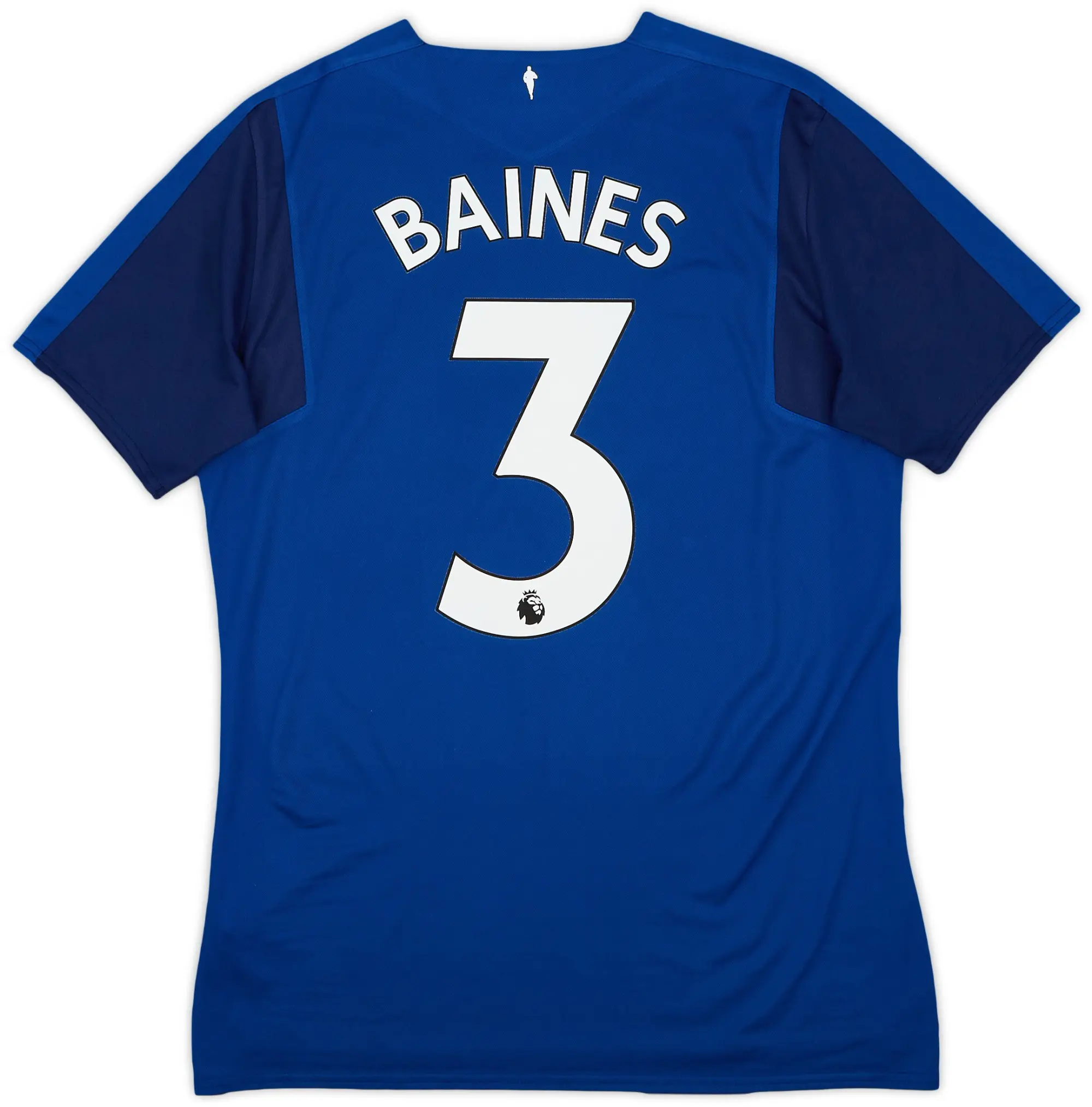 Umbro 2017-18 Everton Home Shirt Baines #3 - 7/10 - (M)