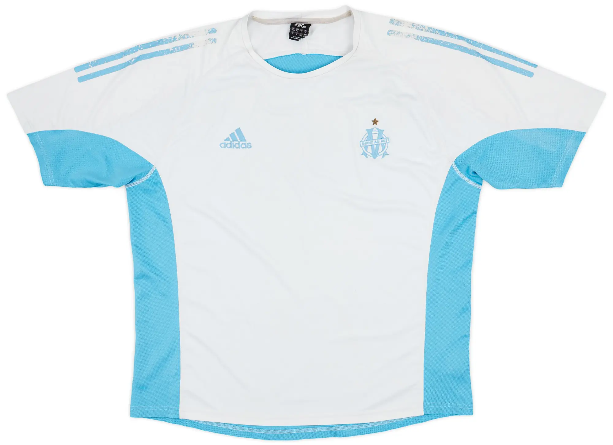 2002-03 Olympique Marseille adidas Training Shirt - 4/10 - (XXL)