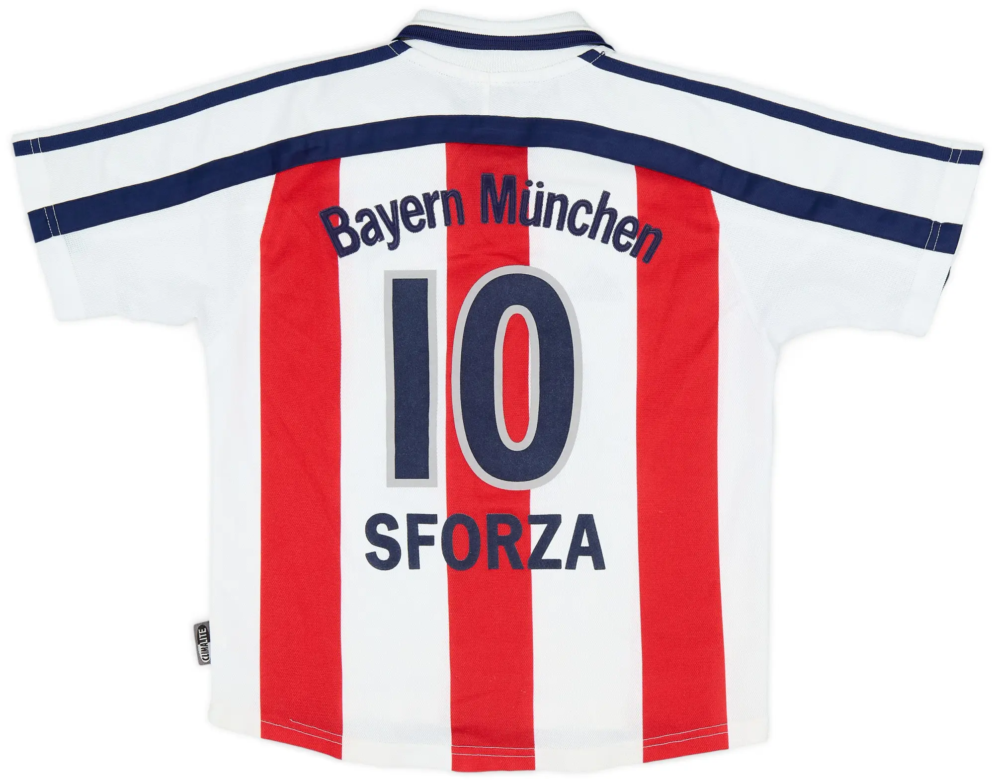 adidas 2000-01 Bayern Munich Away Shirt Sforza #10 - 8/10 - (S.Boys)