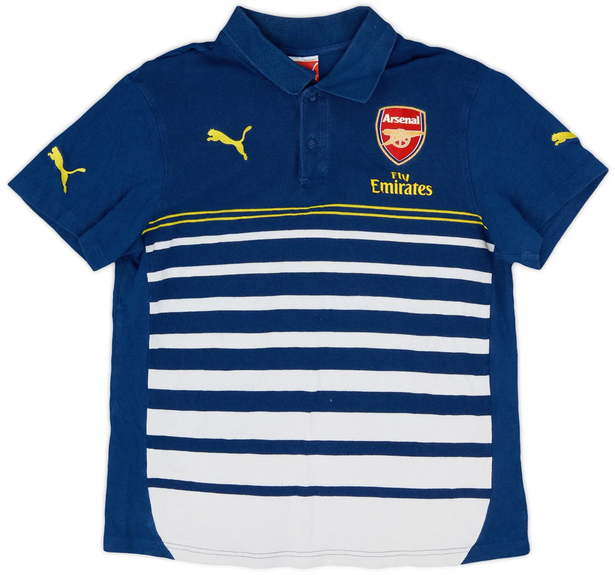 2014-15 Arsenal Puma Polo Shirt - 5/10 - (M)