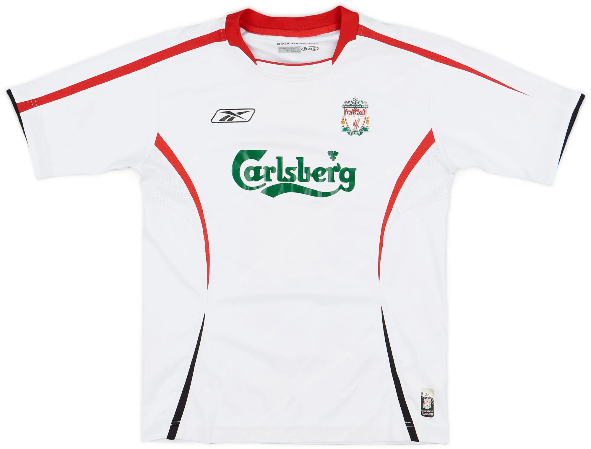 Reebok 2005-06 Liverpool Away Shirt - 6/10 - (L.Boys)