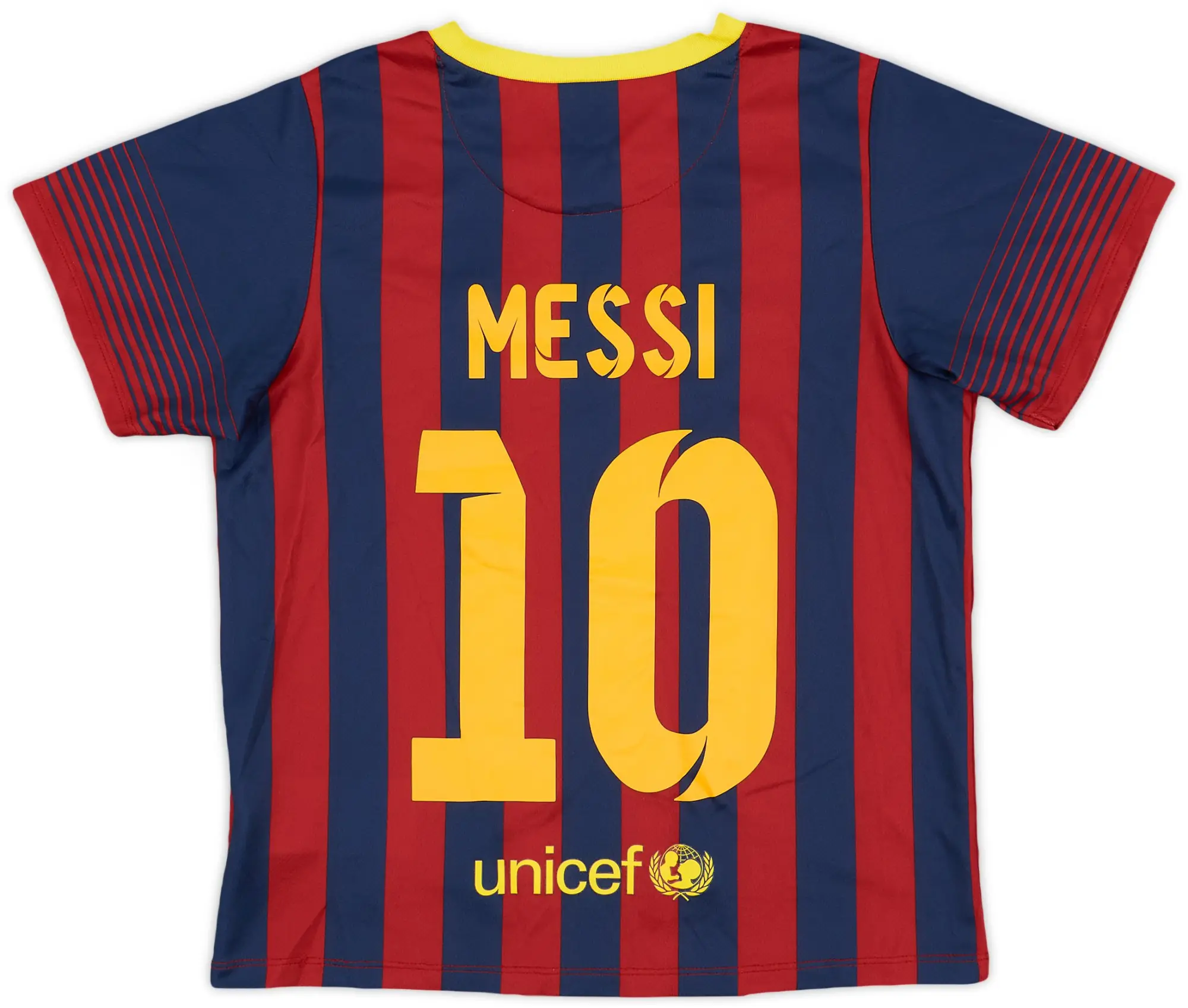 Nike 2013-14 Barcelona Home Shirt Messi #10 - 8/10 - (7-8 Years)