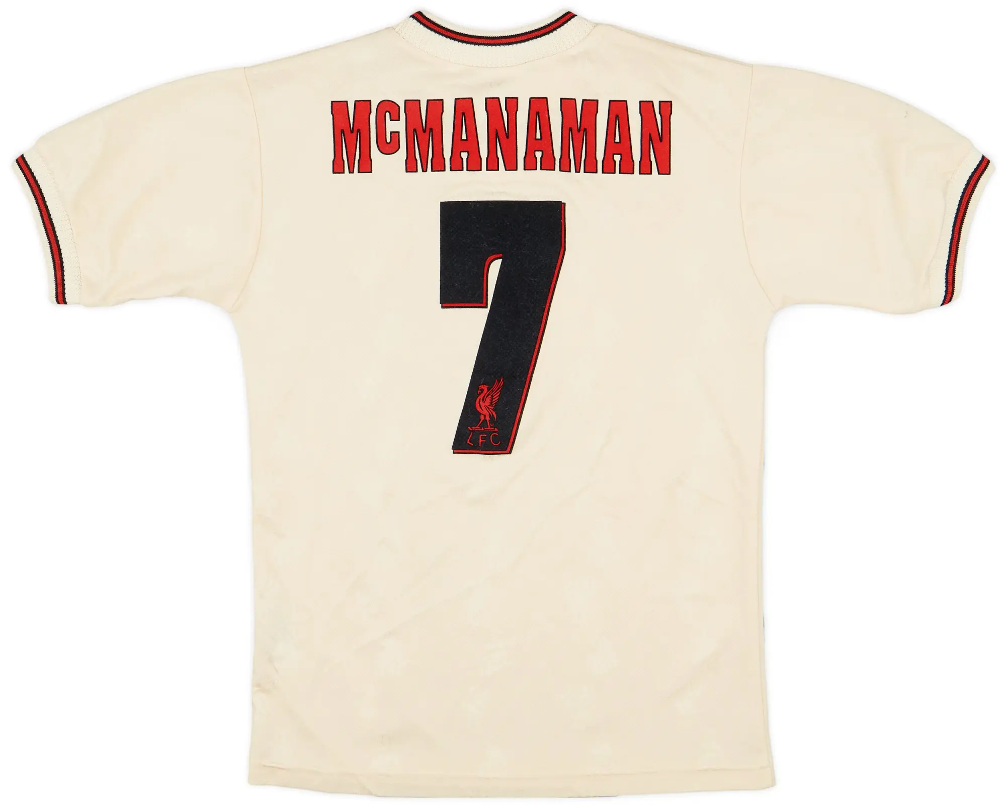 Reebok 1996-97 Liverpool Away Shirt McManaman #7 - 5/10 - (Y)