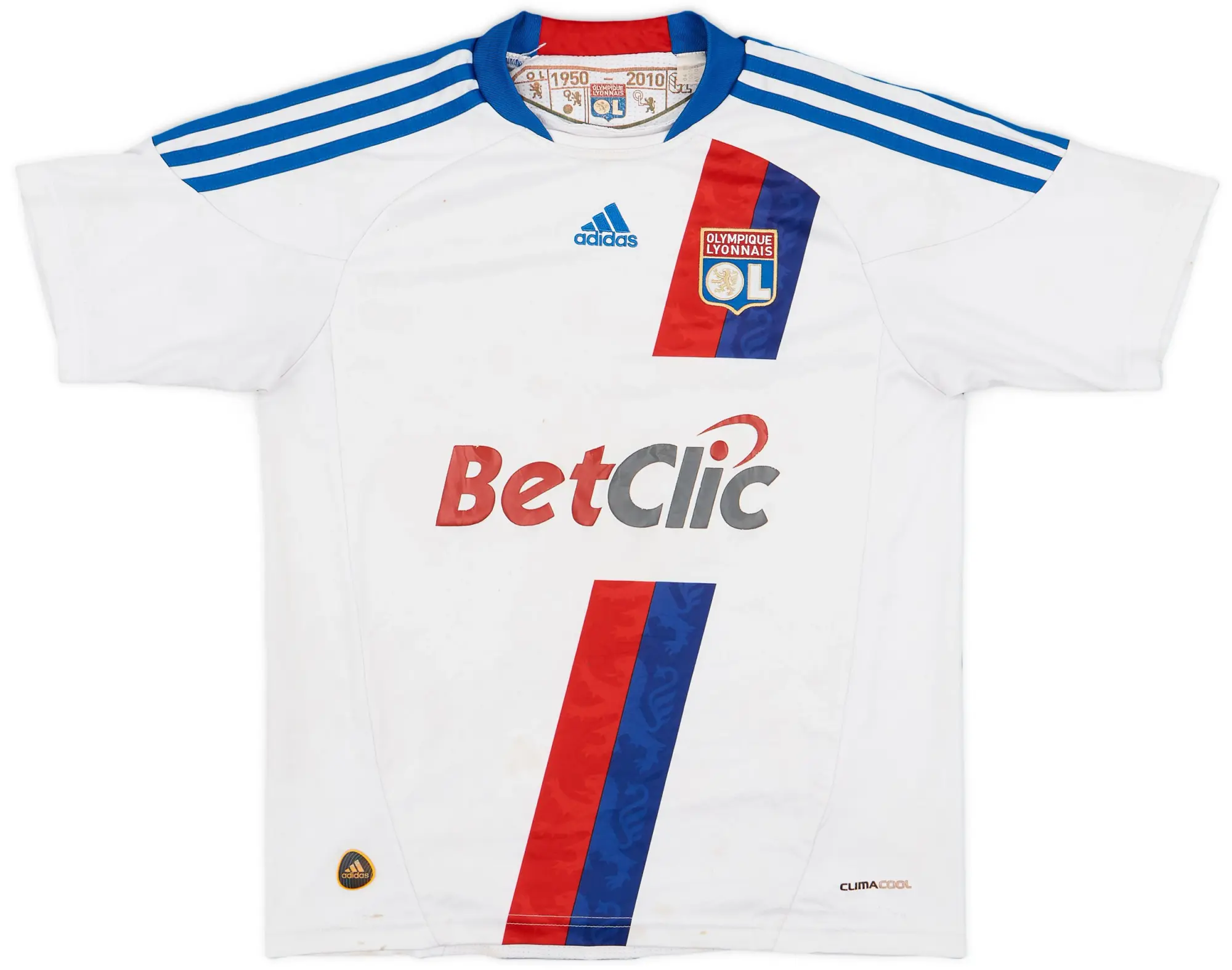 adidas 2010-11 Lyon Home Shirt - 4/10 - (M.Boys)