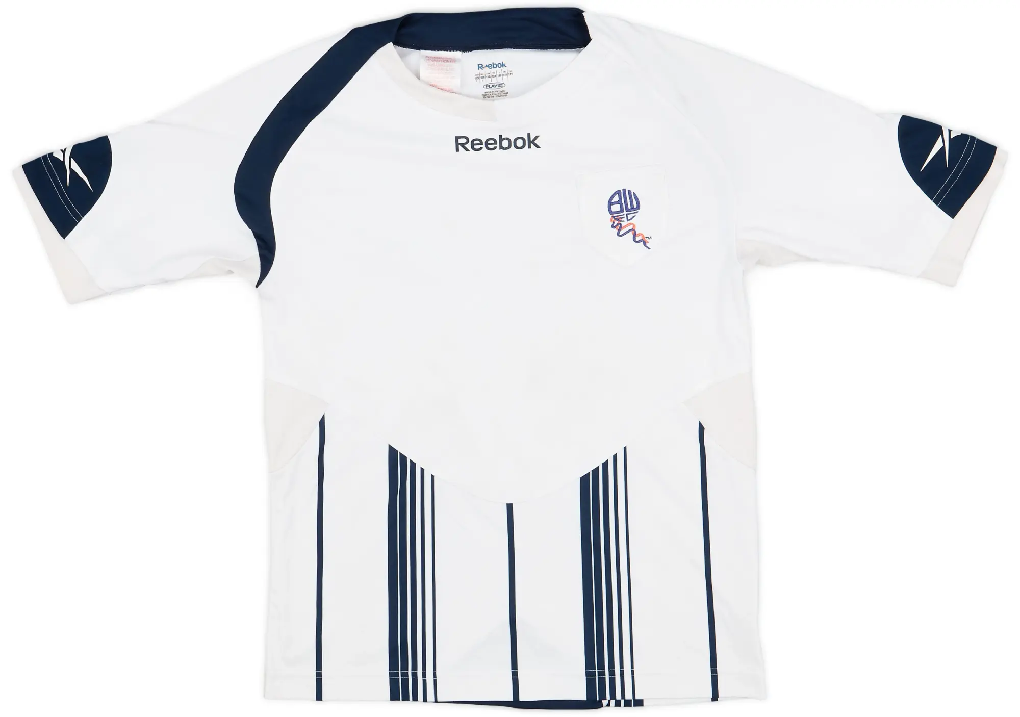 Reebok 2009-10 Bolton Home Shirt - 5/10 - (M.Boys)