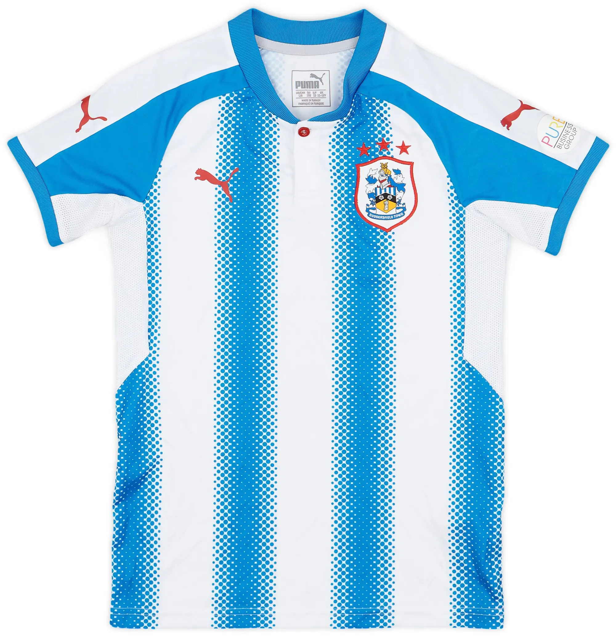 Puma 2017-18 Huddersfield Home Shirt - 8/10 - (M.Boys)