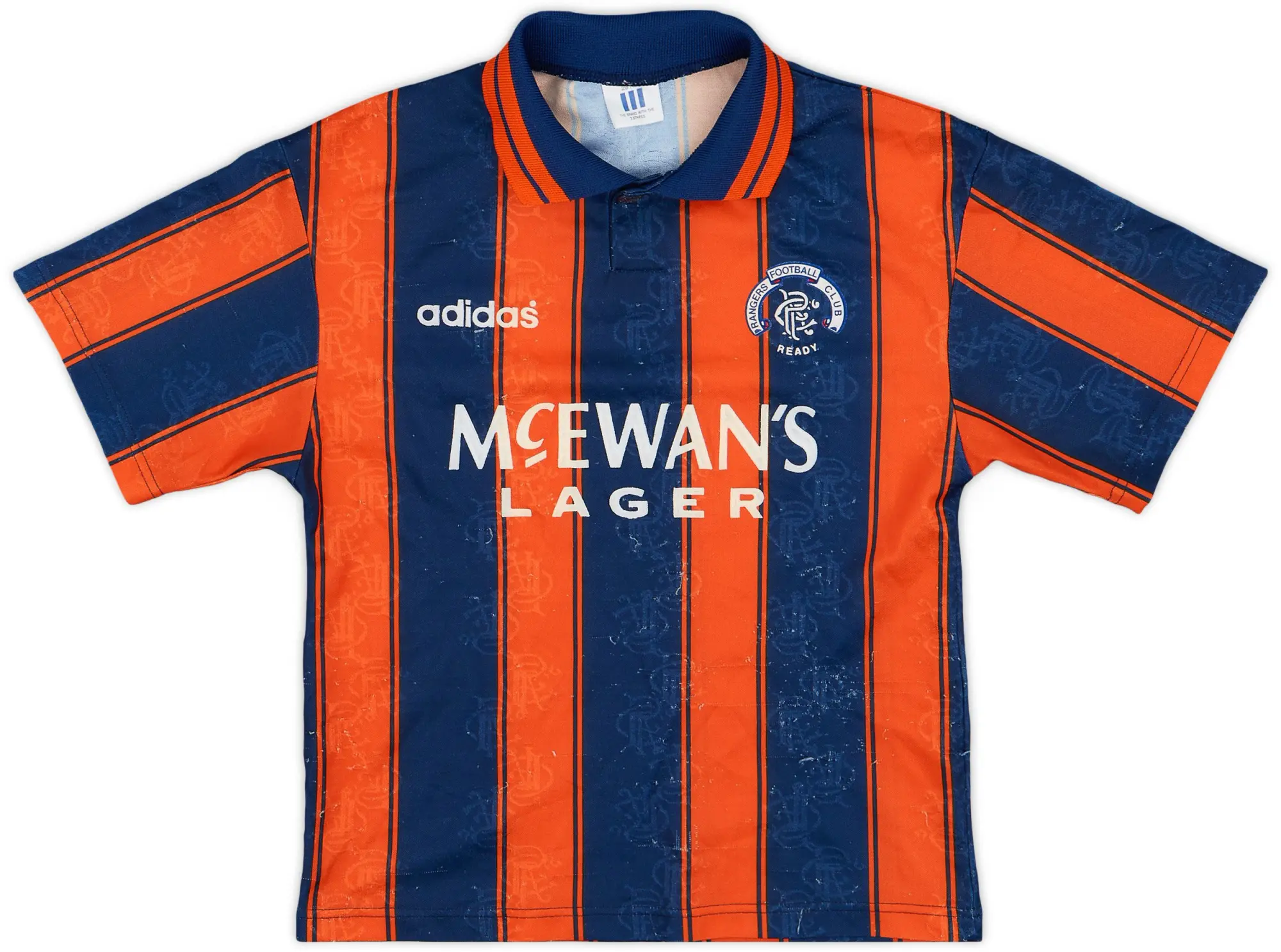 adidas 1993-94 Rangers Away Shirt - 7/10 - (S.Boys)