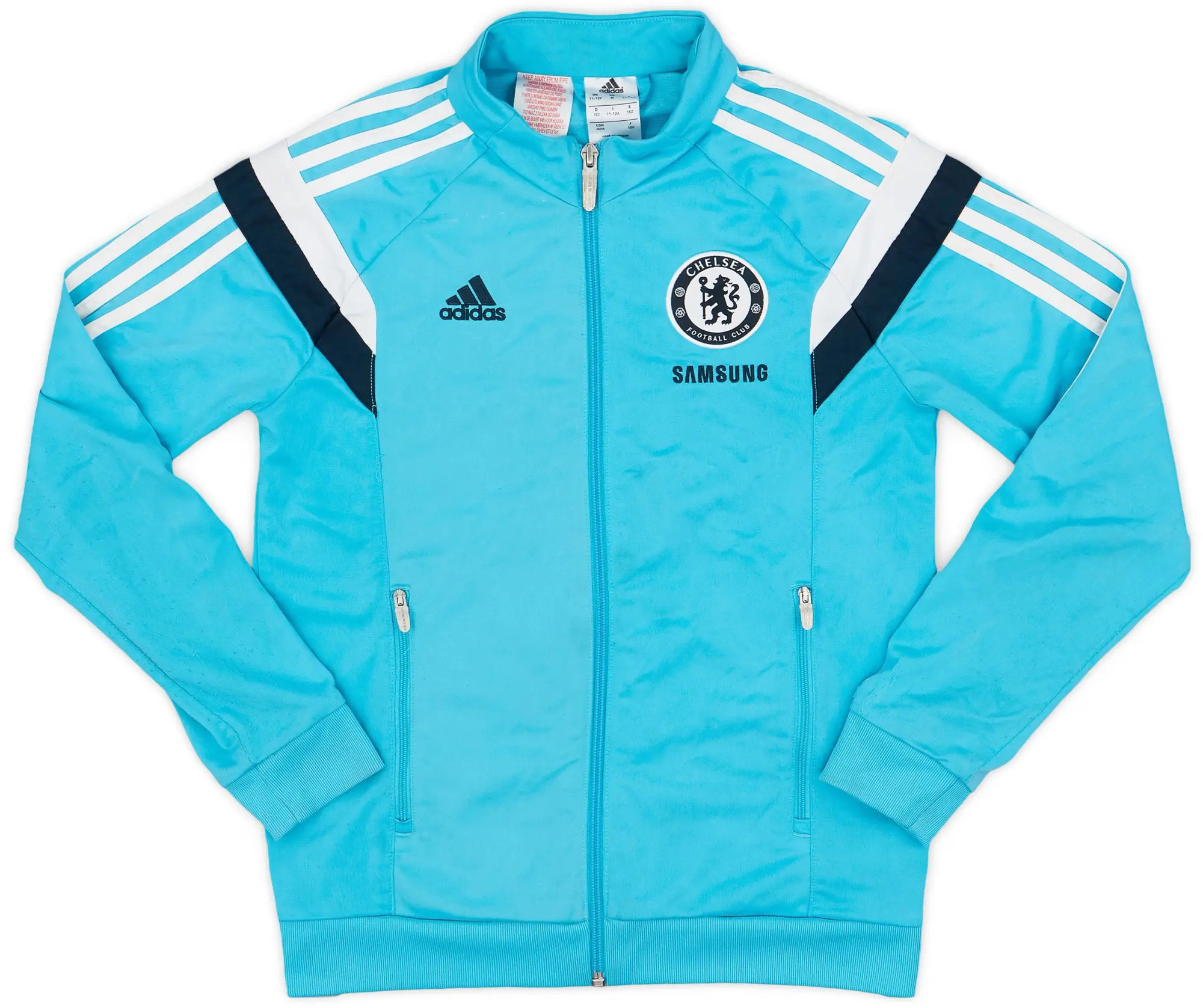 2014-15 Chelsea adidas Track Jacket - 5/10 - (M.Boys)