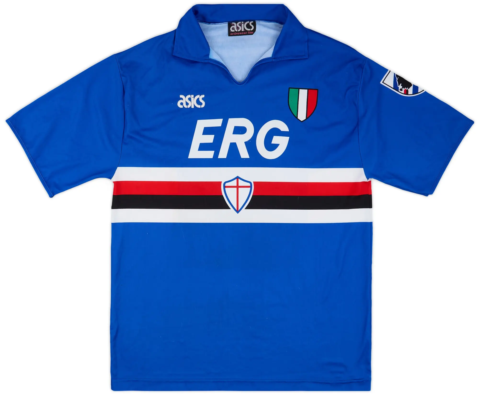 Asics 1991-92 Sampdoria Home Shirt - 5/10 - (L)